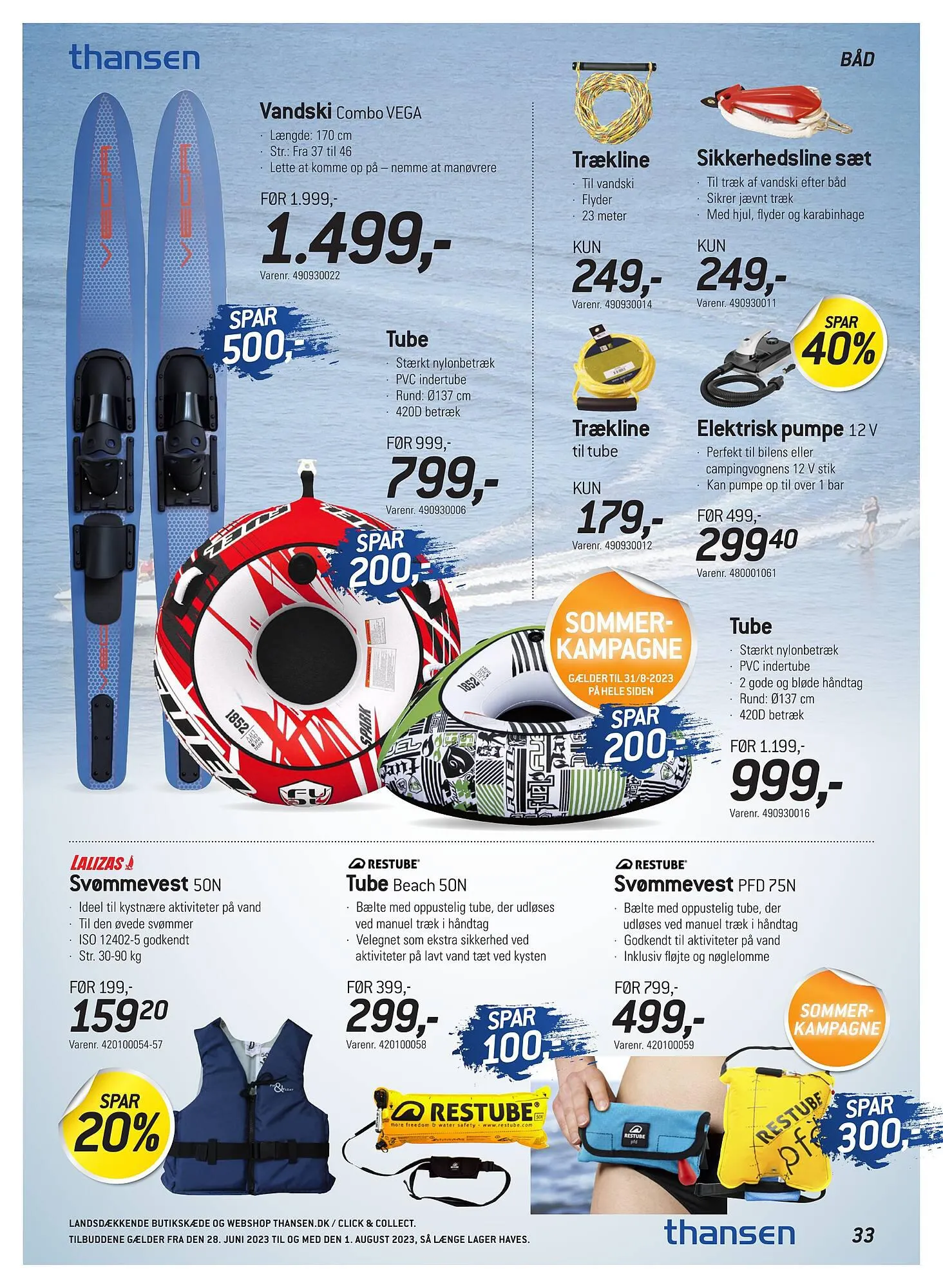 Thansen tilbudsavis Gyldig indtil 28. juni - 1. august 2023 - tilbudsavis side 33