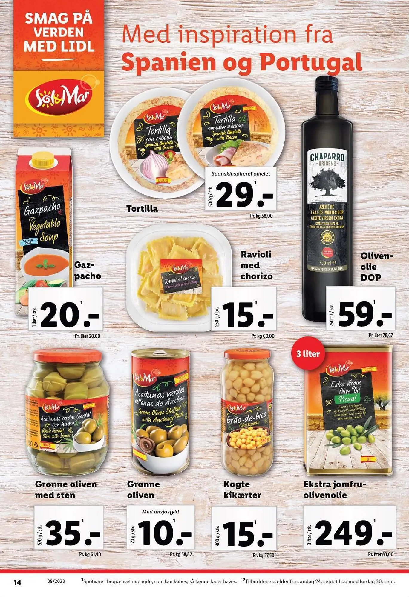 Lidl tilbudsavis Gyldig indtil 24. september - 30. september 2023 - tilbudsavis side 14