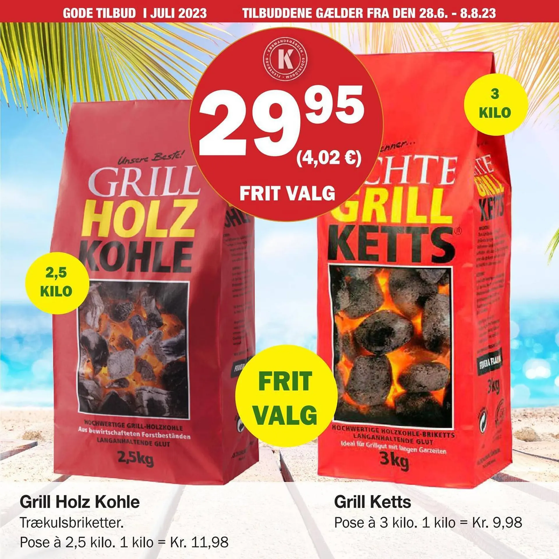 Købmandsgården tilbudsavis Gyldig indtil 27. juni - 8. august 2023 - tilbudsavis side 80