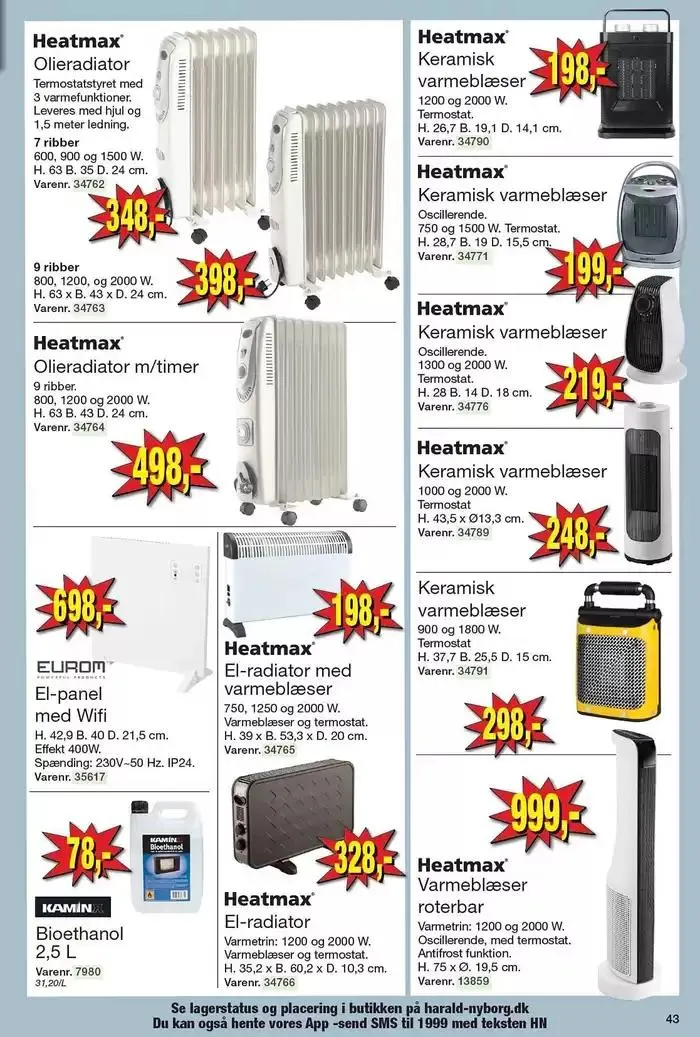 Harald Nyborg Tilbudsavis. 1 Gyldig indtil 25. september - 9. oktober 2024 - tilbudsavis side 40