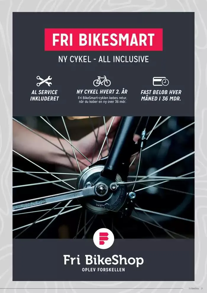 Fri BikeShop Tilbudsavis Gyldig indtil 24. januar - 7. februar 2025 - tilbudsavis side 21
