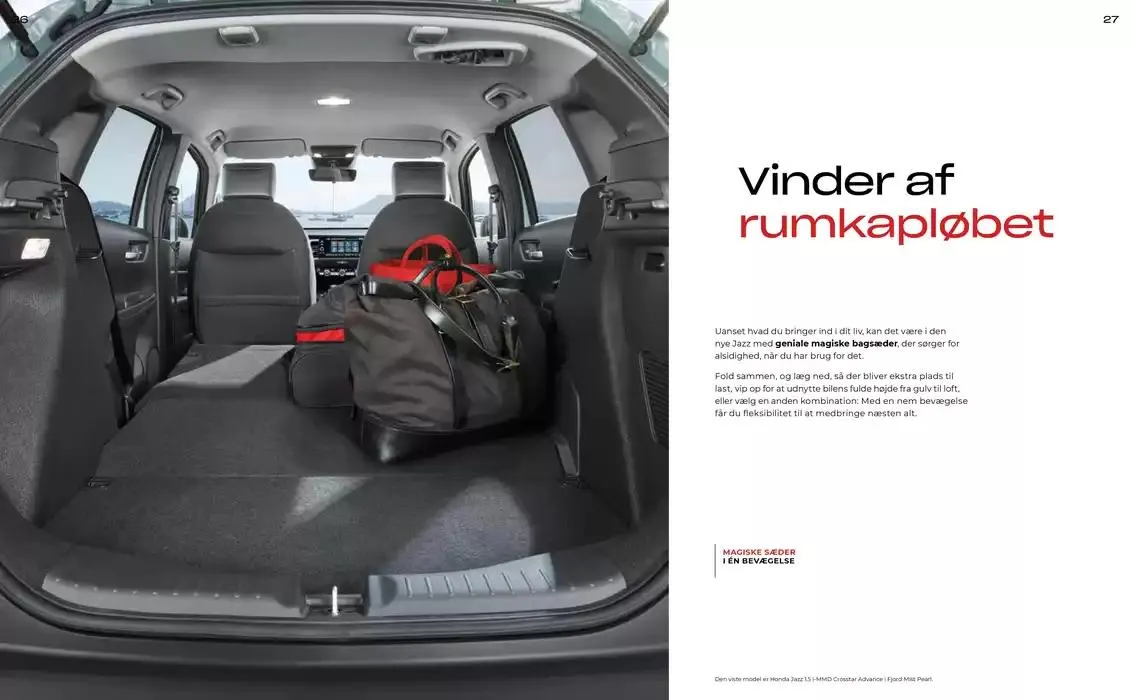 Honda Jazz Hybrid Brosjyre Gyldig indtil 23. januar - 23. januar 2026 - tilbudsavis side 14