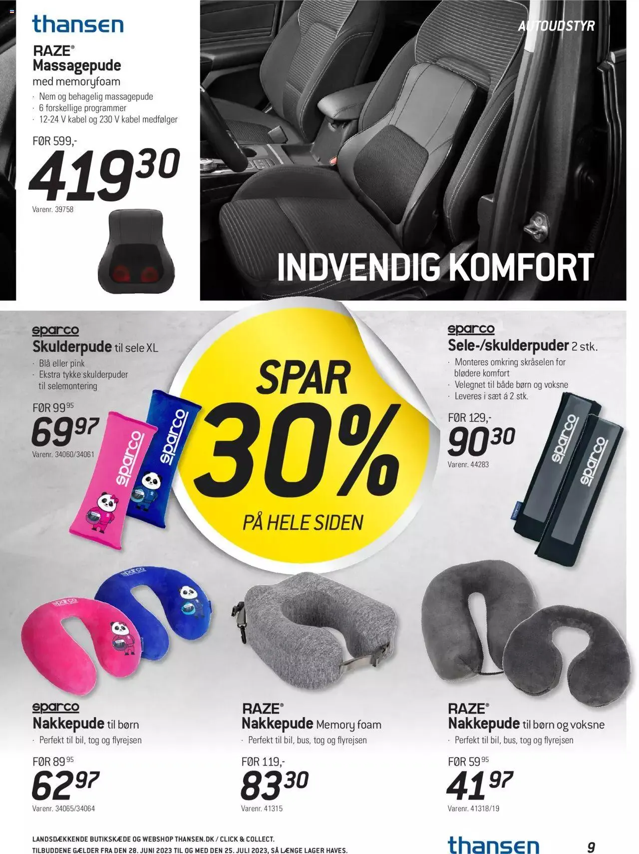 Thansen - Tilbudsavis Gyldig indtil 28. juni - 1. august 2023 - tilbudsavis side 9