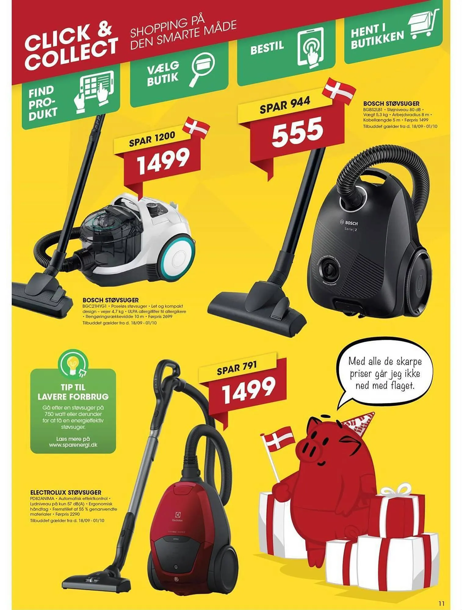 Punkt1 tilbudsavis Gyldig indtil 18. september - 1. oktober 2023 - tilbudsavis side 11