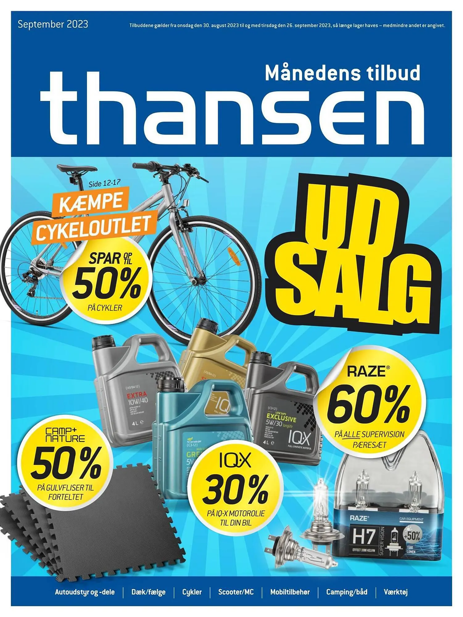 Thansen tilbudsavis Gyldig indtil 29. august - 26. september 2023 - tilbudsavis side 1