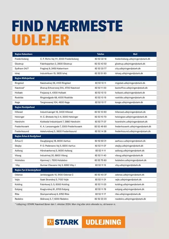 Udlejning - Kom og lej med os Gyldig indtil 27. november - 11. december 2024 - tilbudsavis side 54