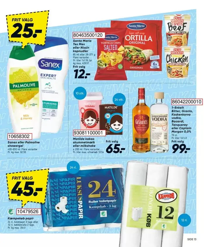 Toptilbud til alle kupjægere Gyldig indtil 29. januar - 12. februar 2025 - tilbudsavis side 13