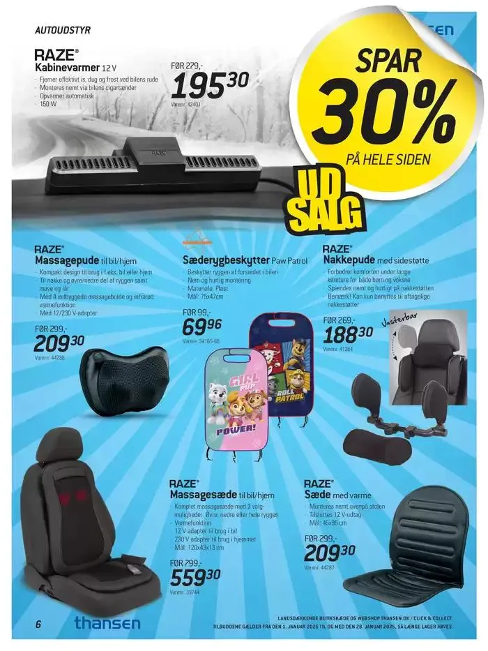 Aktuell kundeavis Thansen Gyldig indtil 1. januar - 28. januar 2025 - tilbudsavis side 6