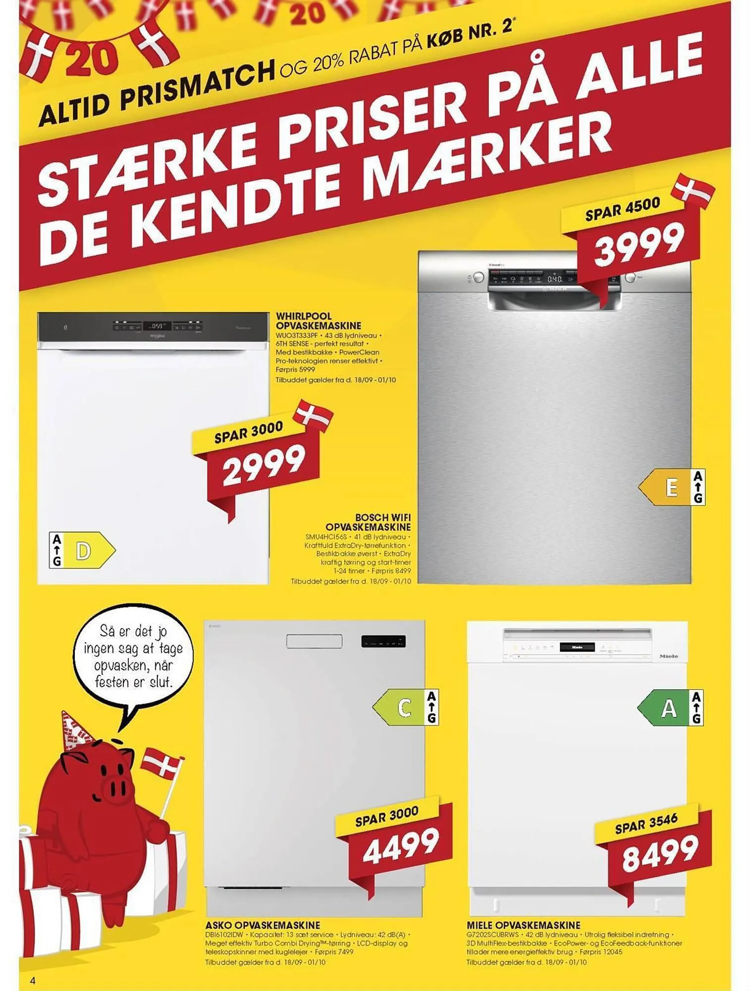 Punkt1 tilbudsavis Gyldig indtil 18. september - 1. oktober 2023 - tilbudsavis side 4