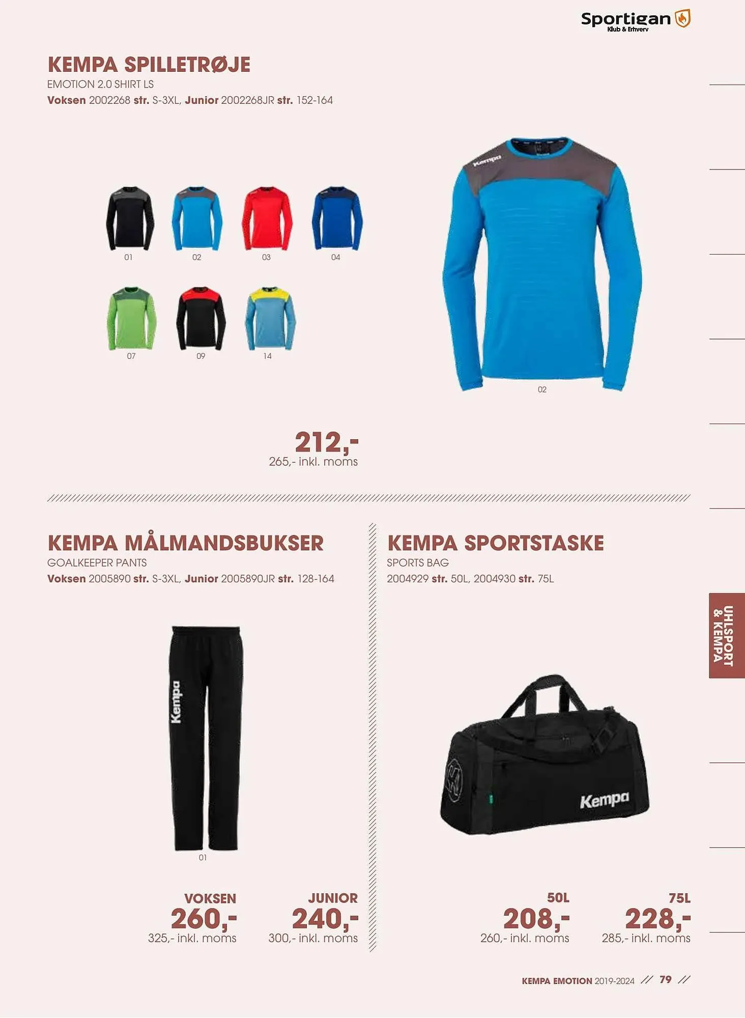 Sportigan tilbudsavis Gyldig indtil 21. februar - 31. december 2023 - tilbudsavis side 79