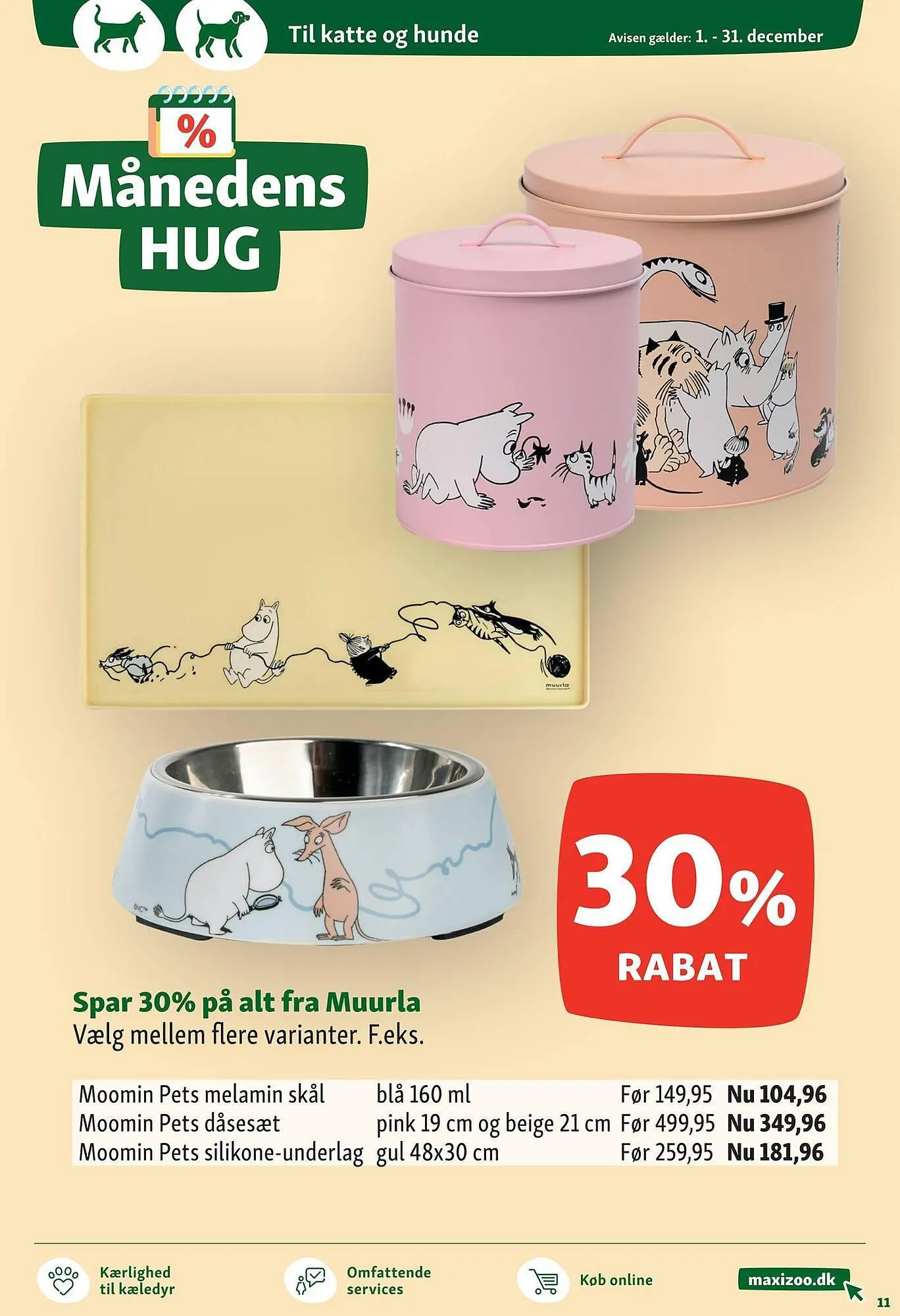 Maxi Zoo tilbudsavis Gyldig indtil 30. november - 31. december 2023 - tilbudsavis side 11