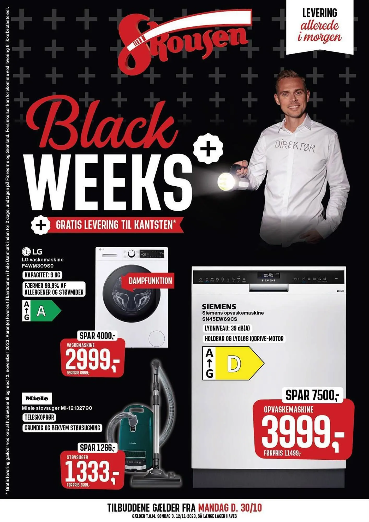 Skousen tilbudsavis Gyldig indtil 30. oktober - 12. november 2023 - tilbudsavis side 1