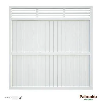 Palmako hegn Reena 1 hvid 180x180 cm