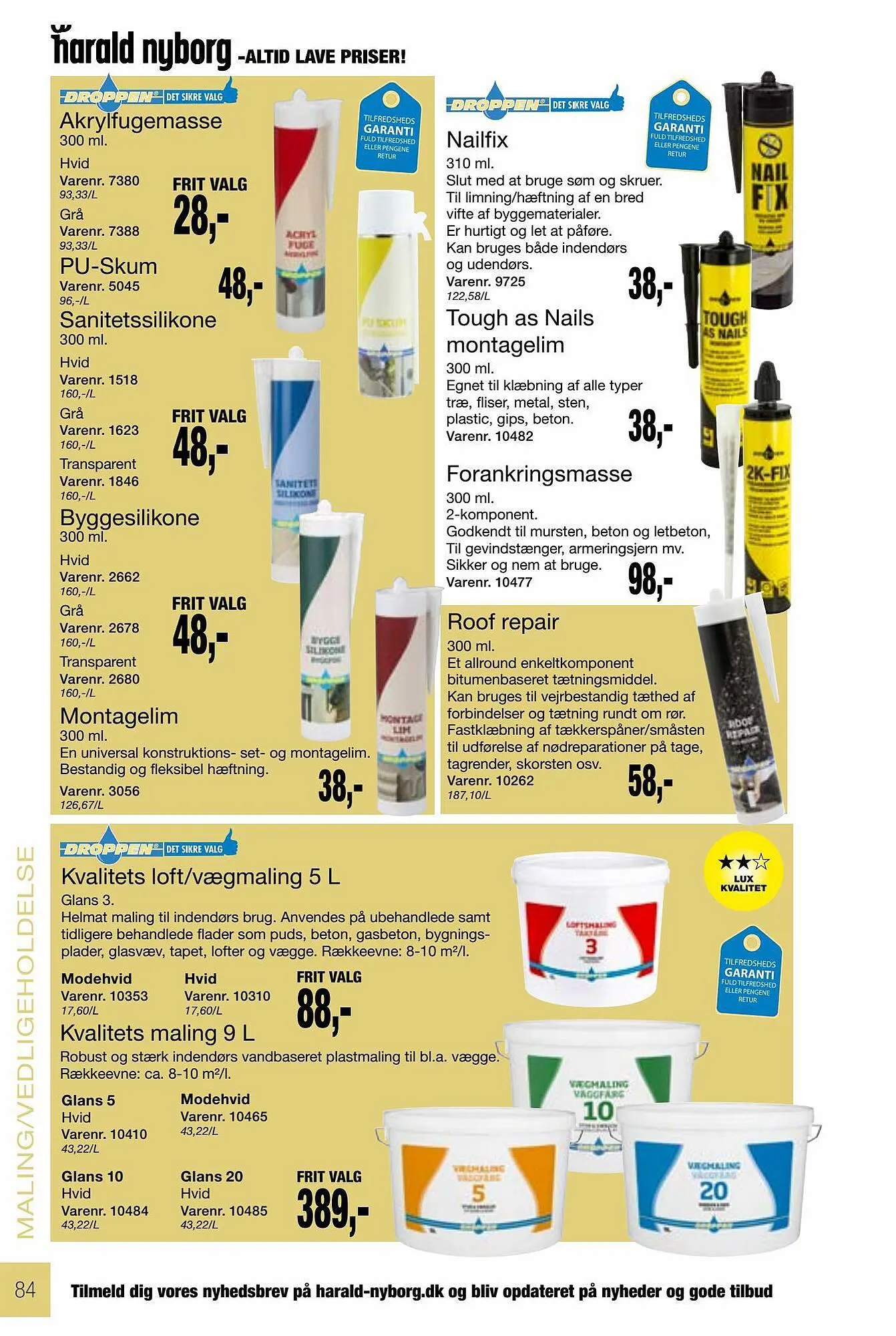 Harald Nyborg tilbudsavis Gyldig indtil 4. januar - 31. december 2023 - tilbudsavis side 84