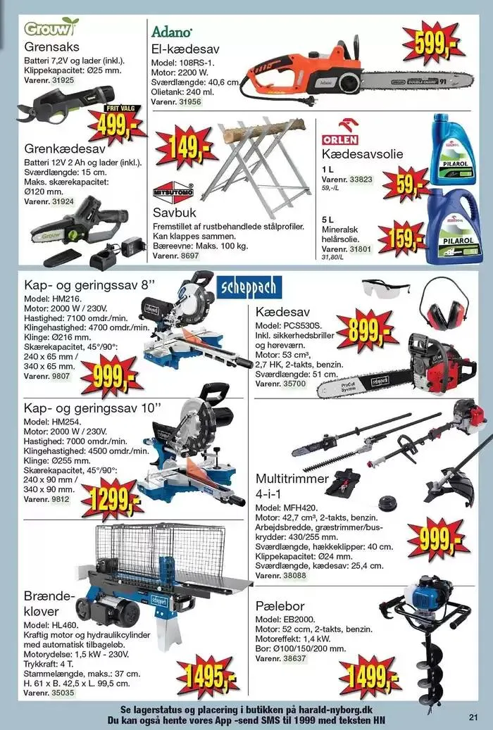 Harald Nyborg Tilbudsavis. 1 Gyldig indtil 25. september - 9. oktober 2024 - tilbudsavis side 15