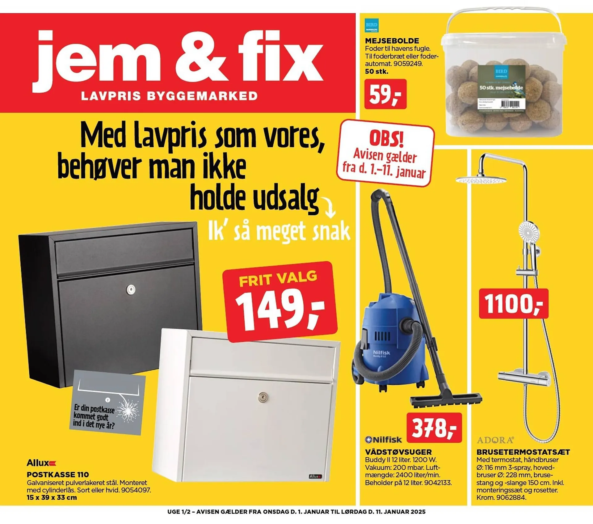 jem & fix tilbudsavis - 1