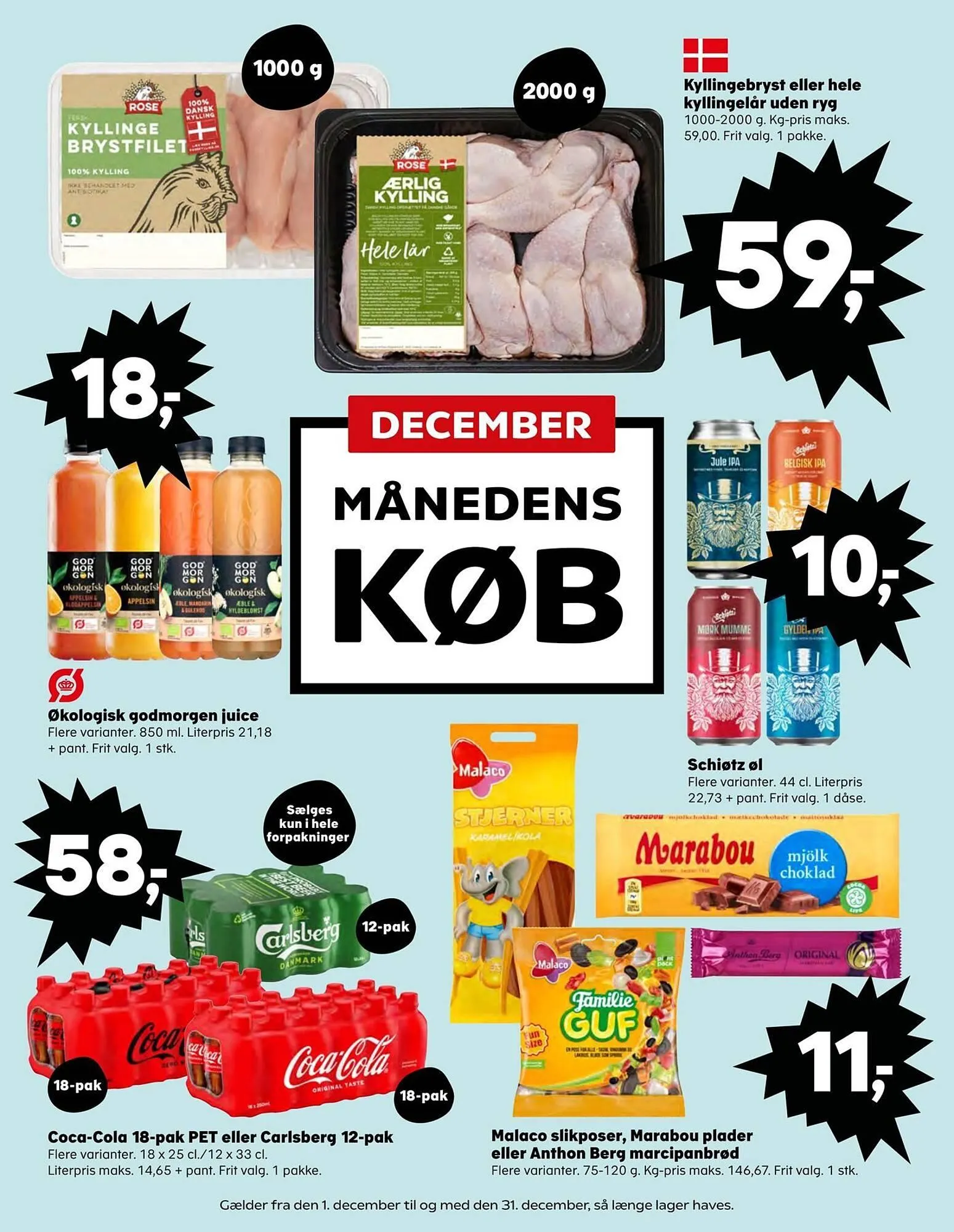 Kvickly tilbudsavis Gyldig indtil 7. december - 14. december 2023 - tilbudsavis side 2