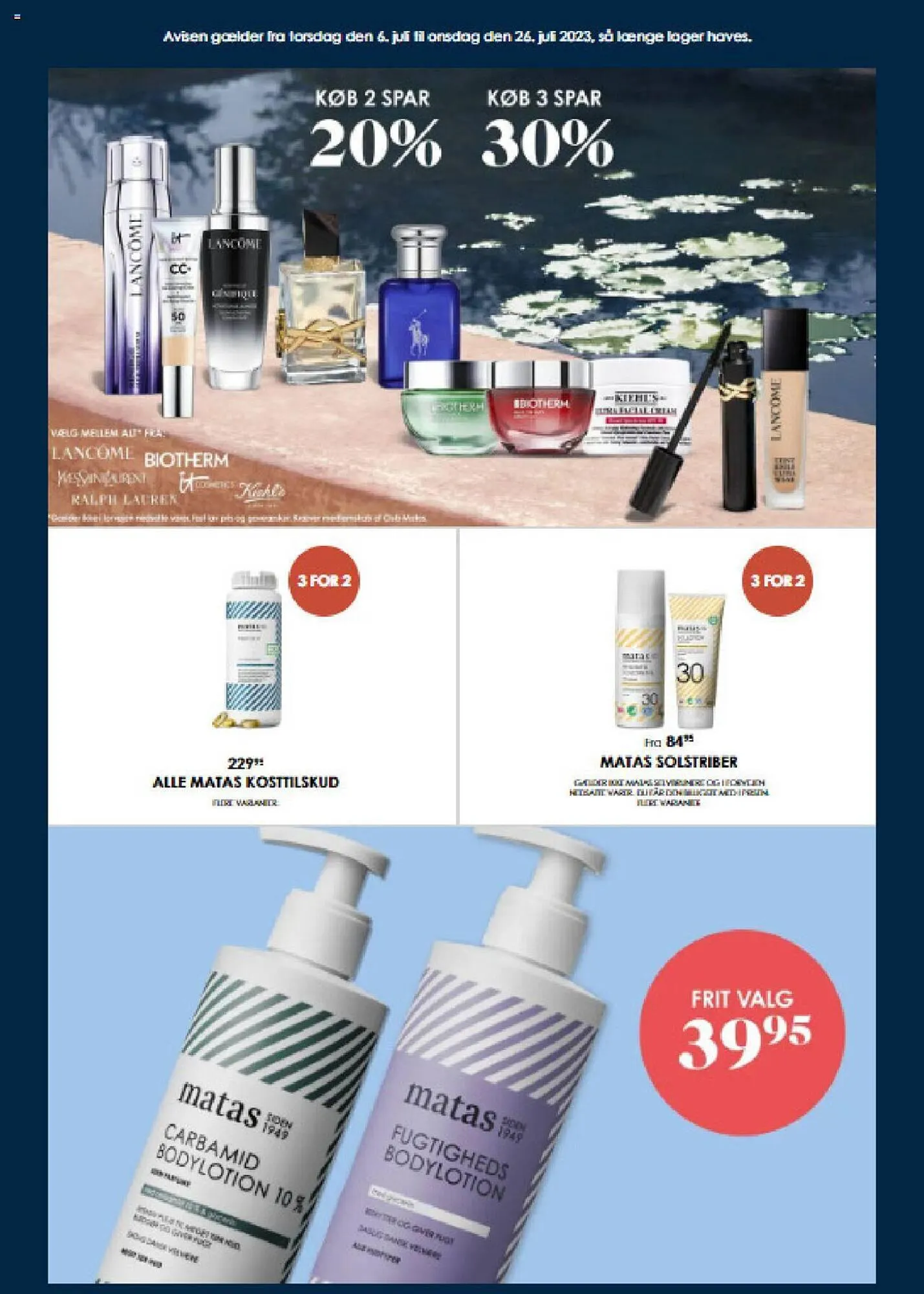 Matas tilbudsavis Gyldig indtil 6. juli - 26. juli 2023 - tilbudsavis side 1