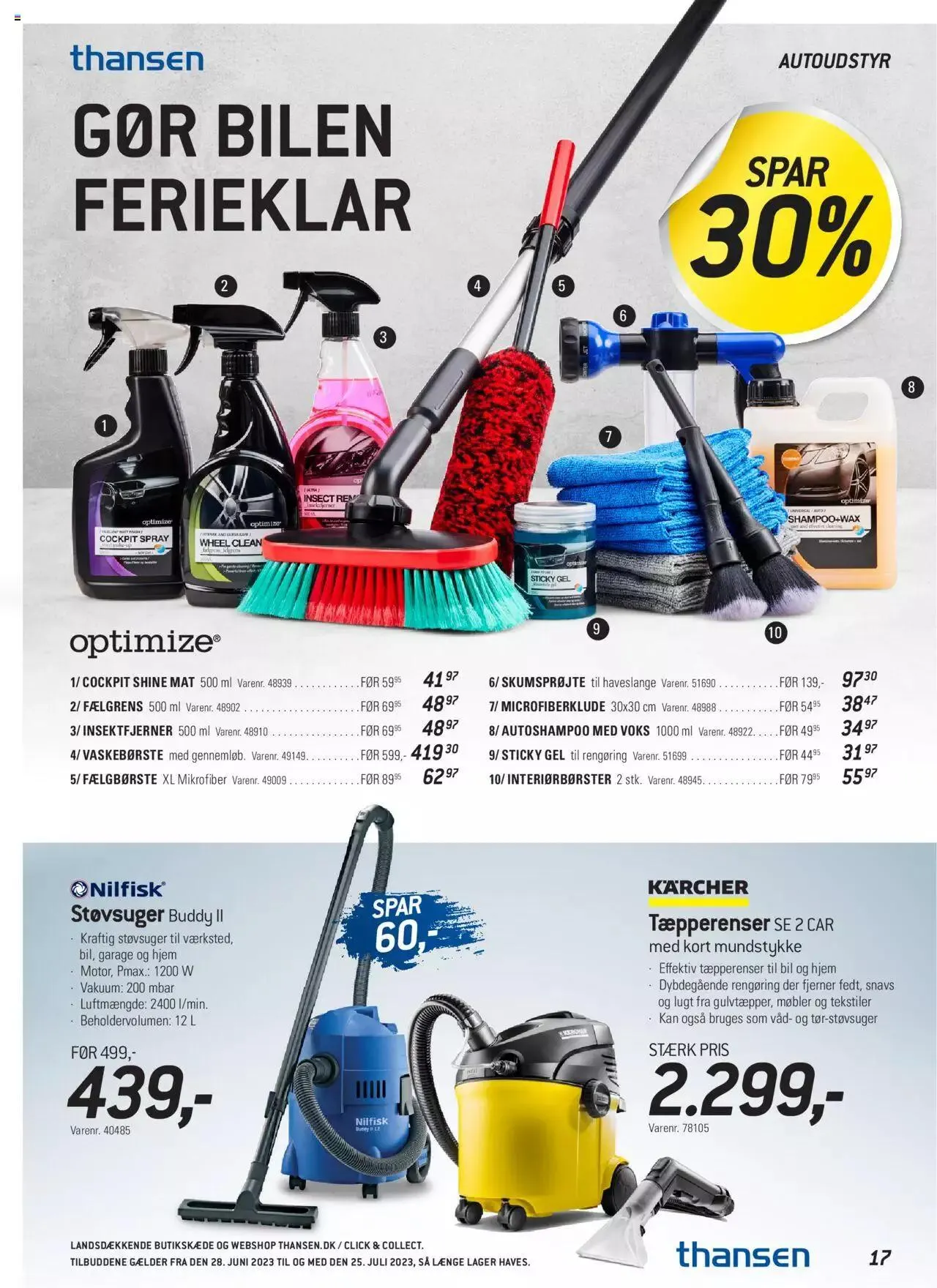 Thansen - Tilbudsavis Gyldig indtil 28. juni - 1. august 2023 - tilbudsavis side 17