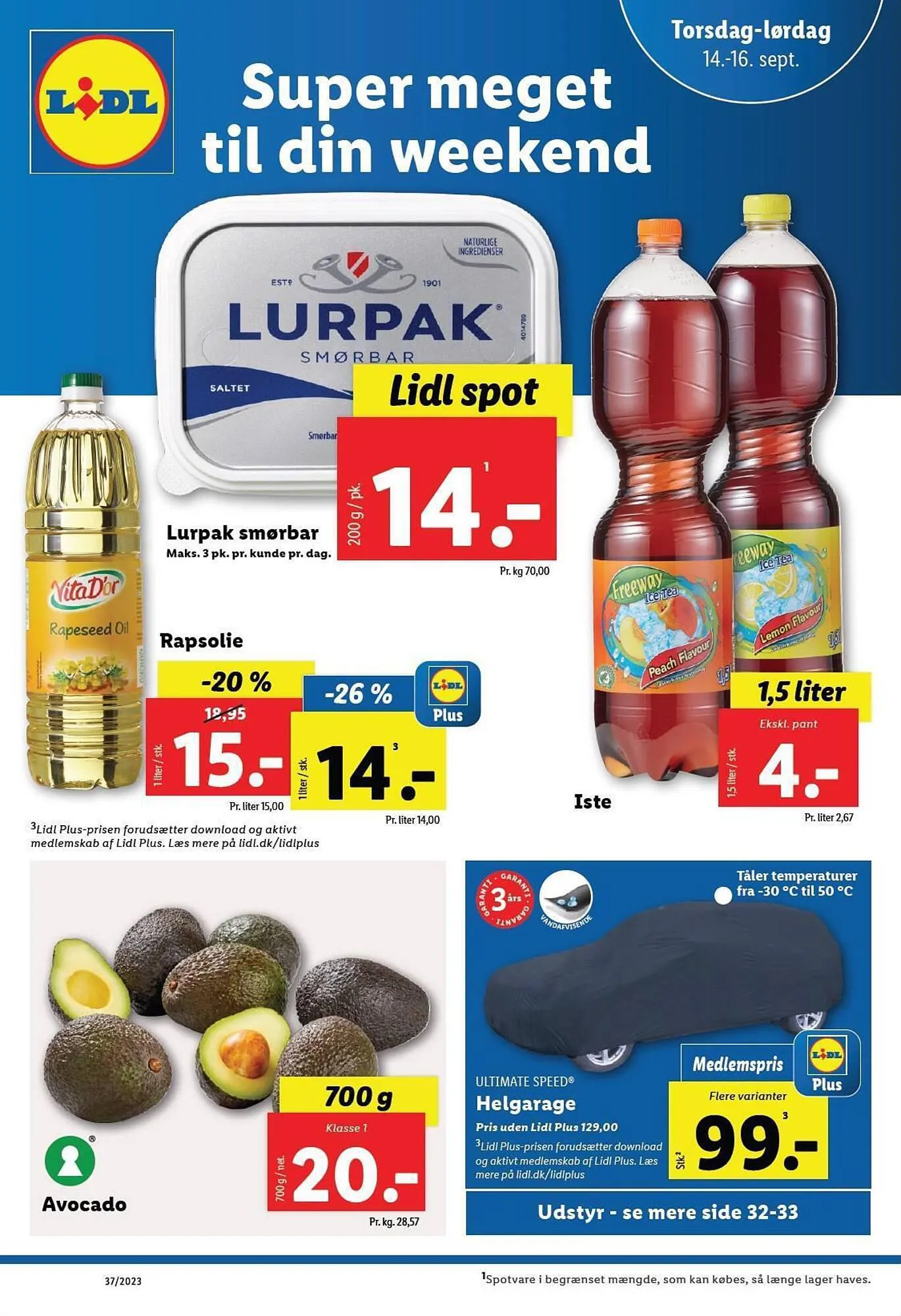 Lidl tilbudsavis Gyldig indtil 10. september - 16. september 2023 - tilbudsavis side 38