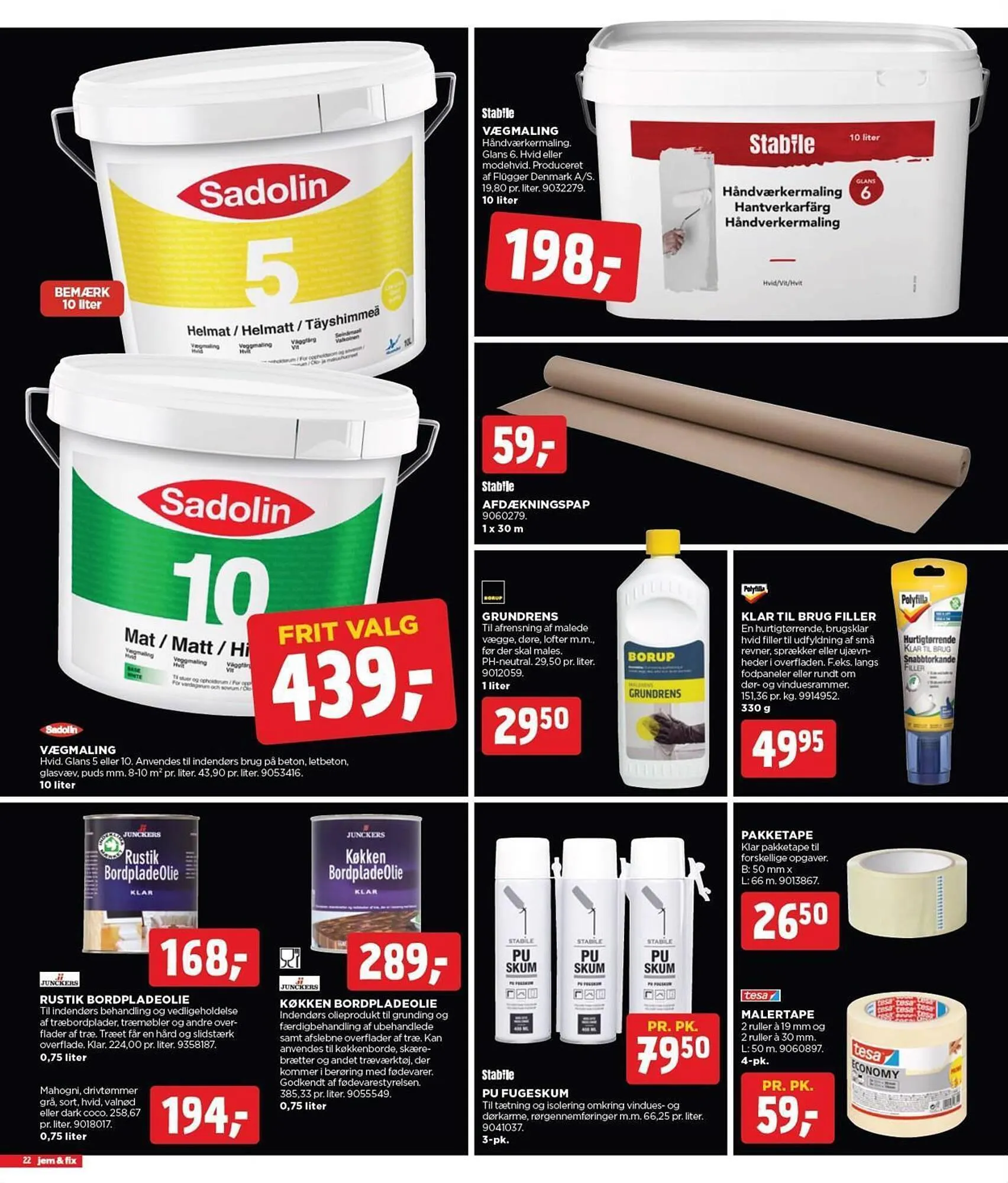 jem & fix tilbudsavis Gyldig indtil 19. november - 25. november 2023 - tilbudsavis side 22