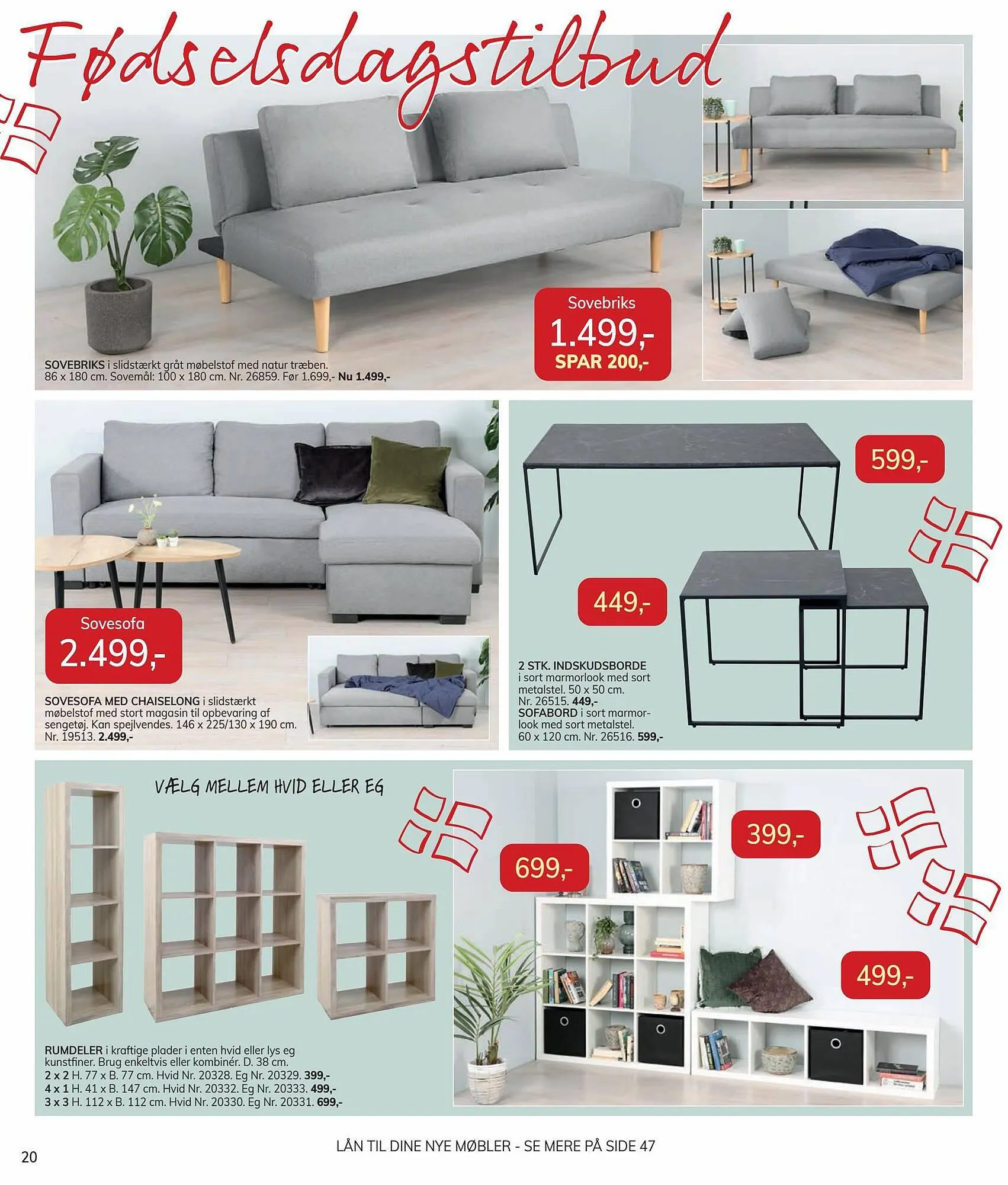 Daells Bolighus tilbudsavis Gyldig indtil 31. august - 13. september 2023 - tilbudsavis side 20