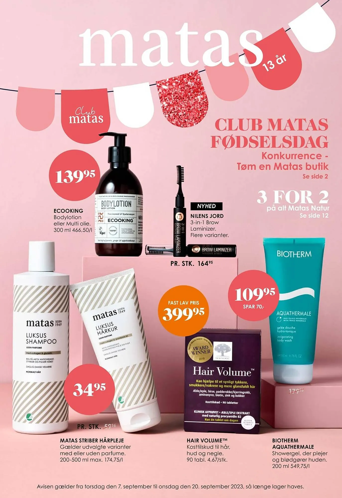 Matas tilbudsavis Gyldig indtil 7. september - 20. september 2023 - tilbudsavis side 1
