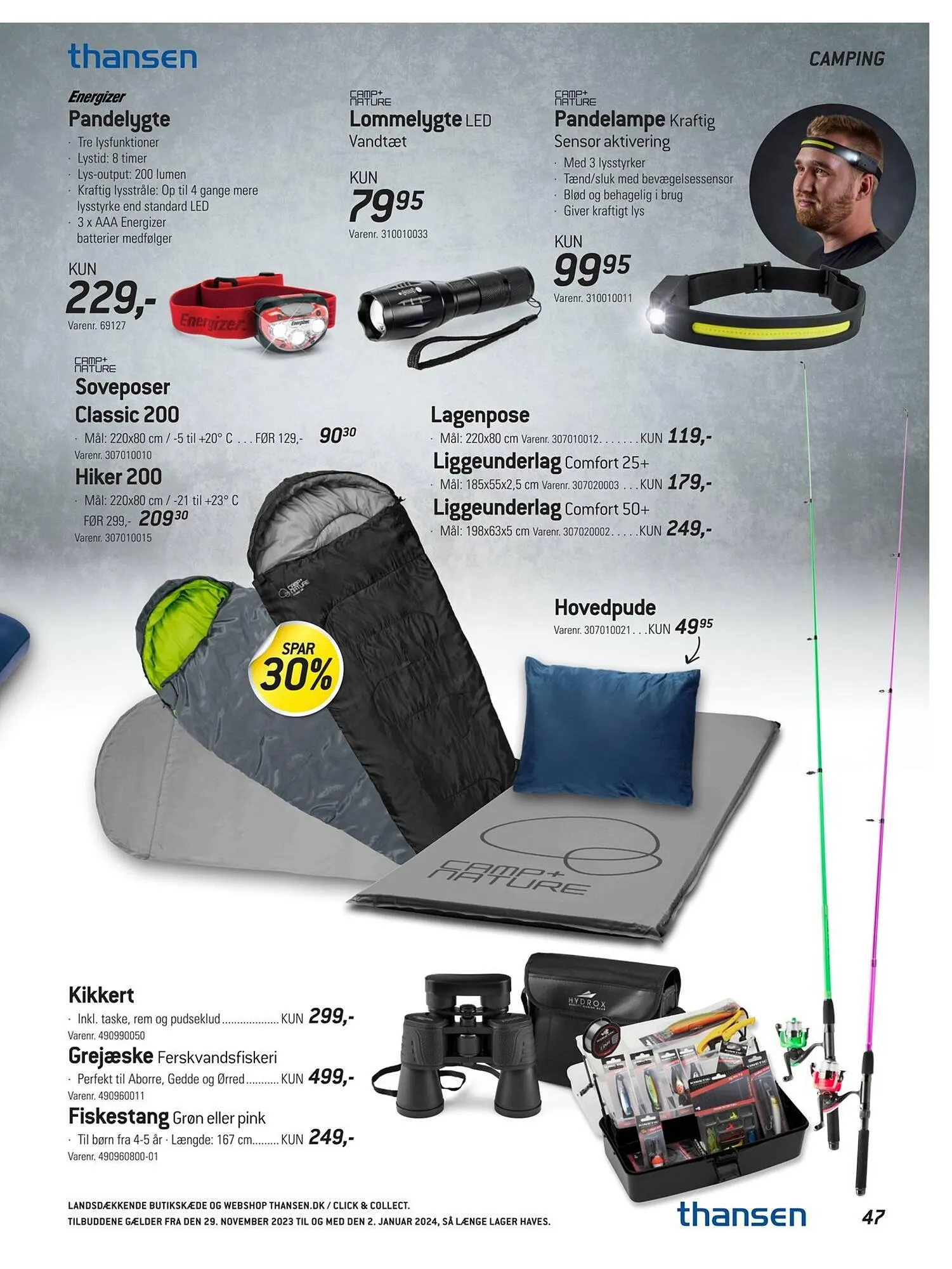 Thansen tilbudsavis Gyldig indtil 28. november - 2. januar 2024 - tilbudsavis side 47