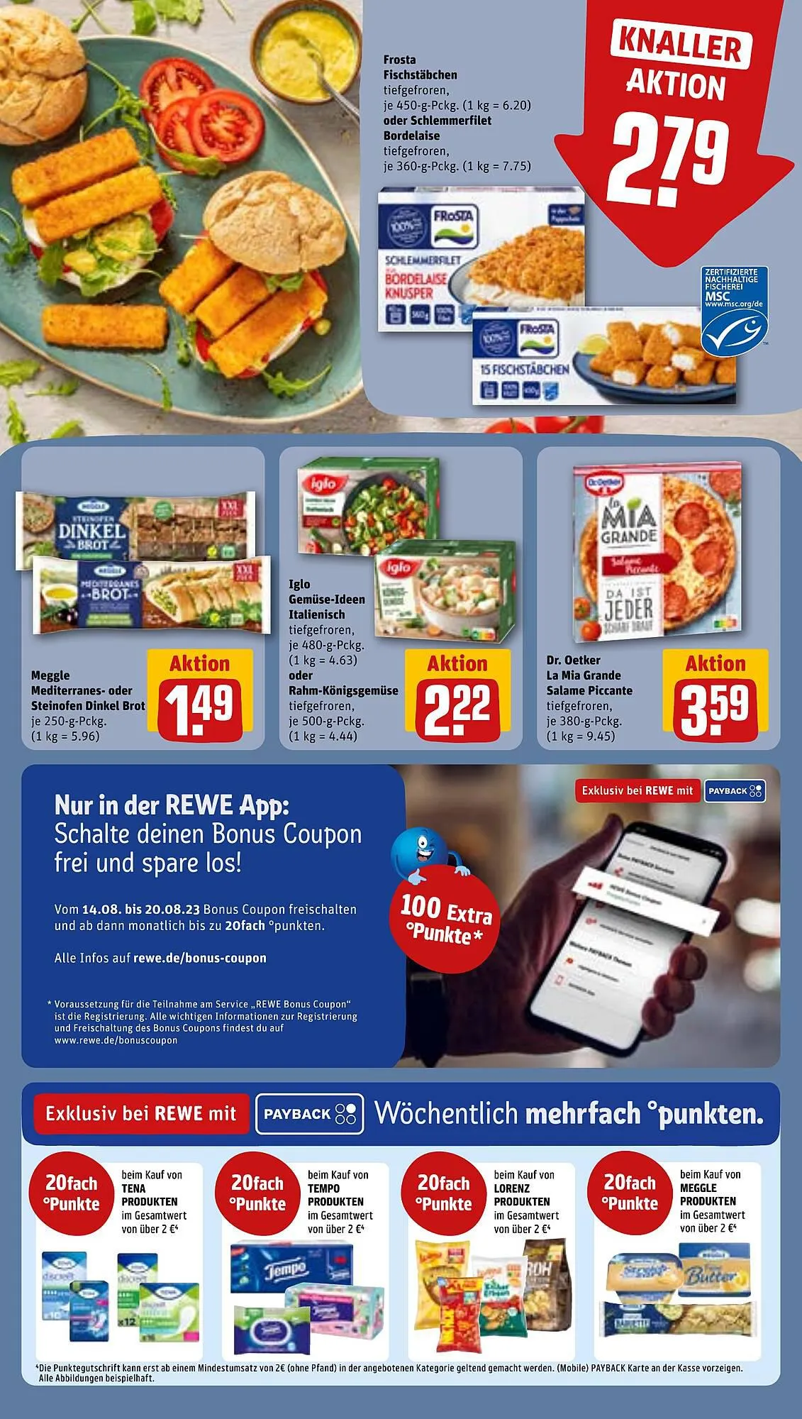 REWE tilbudsavis Gyldig indtil 14. august - 19. august 2023 - tilbudsavis side 12