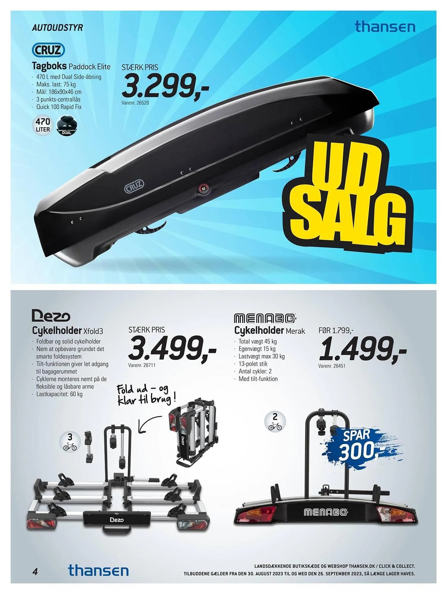 Thansen tilbudsavis Gyldig indtil 29. august - 26. september 2023 - tilbudsavis side 4