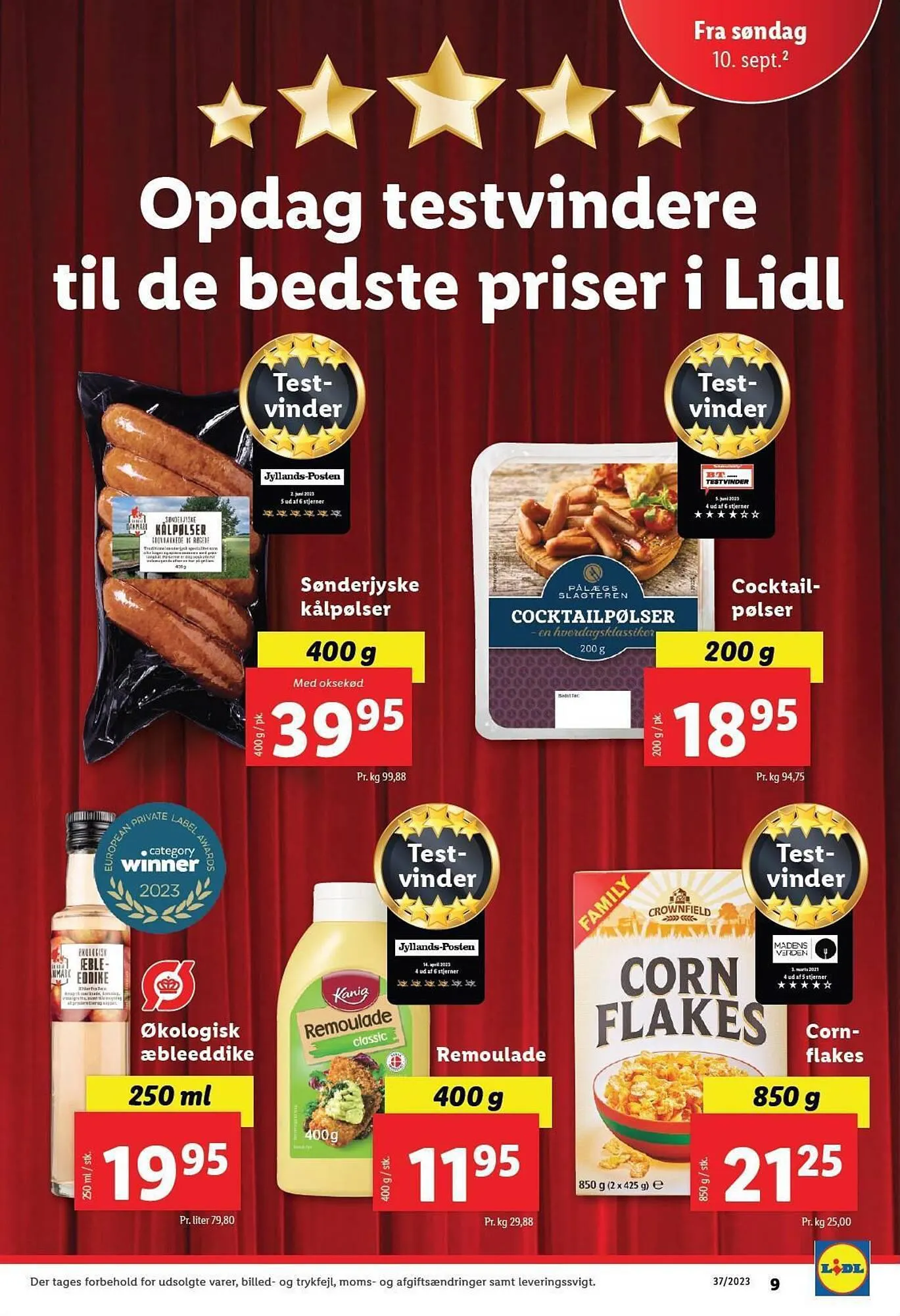 Lidl tilbudsavis Gyldig indtil 10. september - 16. september 2023 - tilbudsavis side 9