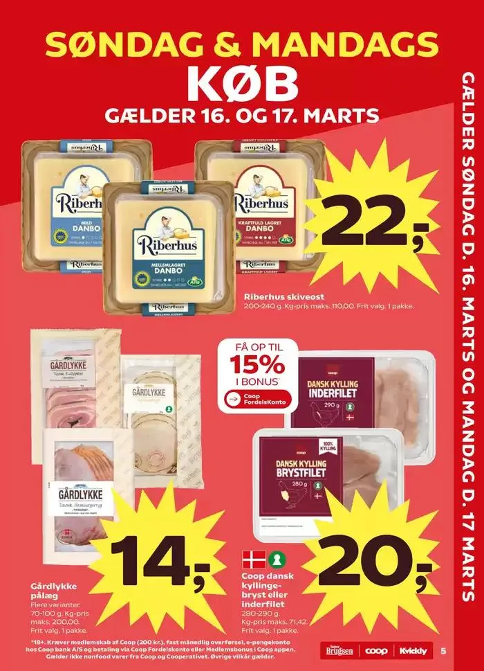 Fantastisk tilbud til alle kunder Gyldig indtil 14. marts - 20. marts 2025 - tilbudsavis side 5