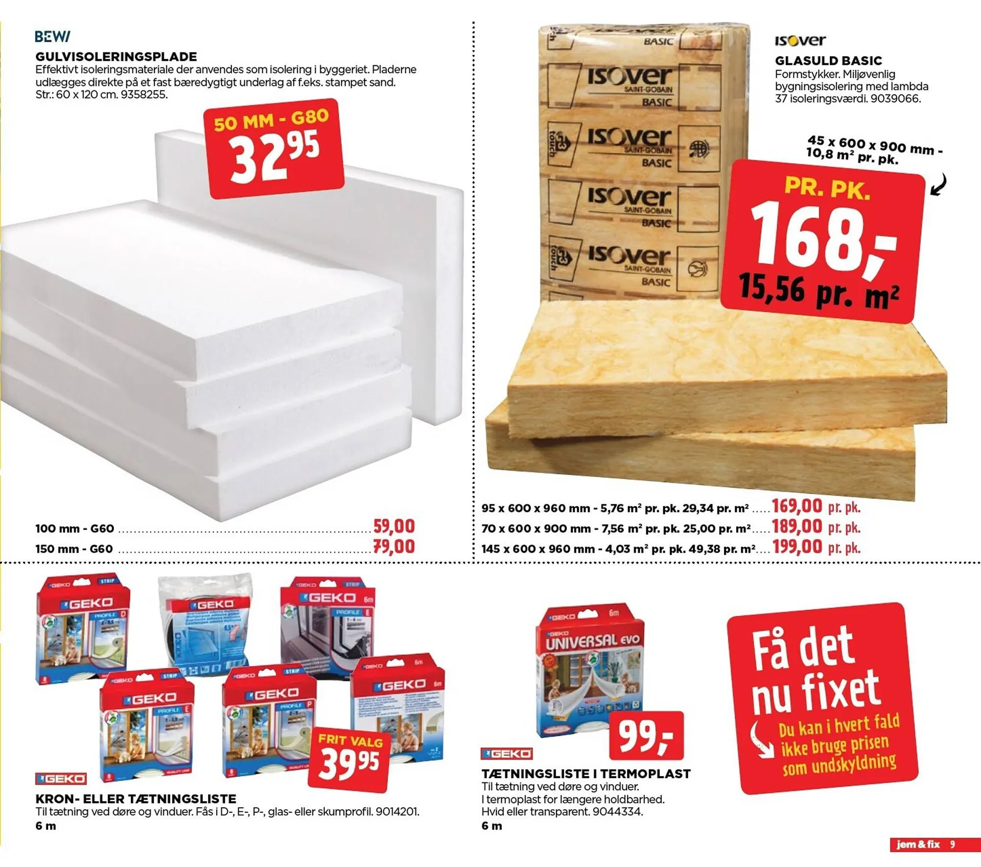 jem & fix tilbudsavis Gyldig indtil 6. oktober - 12. oktober 2024 - tilbudsavis side 9
