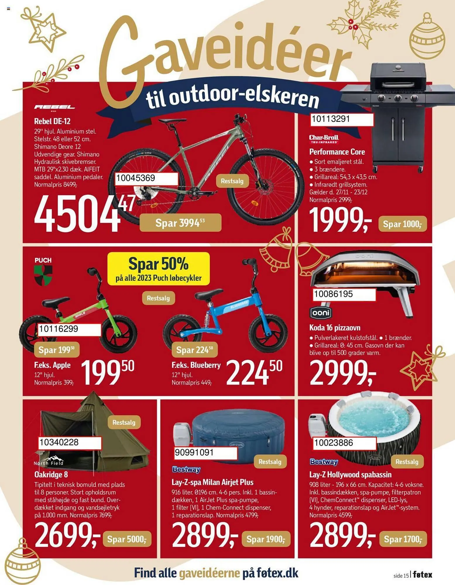 Føtex tilbudsavis Gyldig indtil 27. november - 23. december 2023 - tilbudsavis side 15