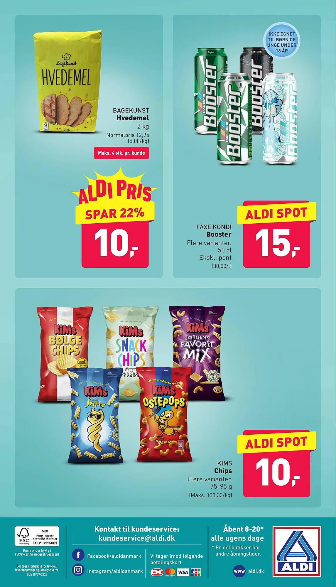ALDI tilbudsavis Gyldig indtil 22. september - 28. september 2023 - tilbudsavis side 4