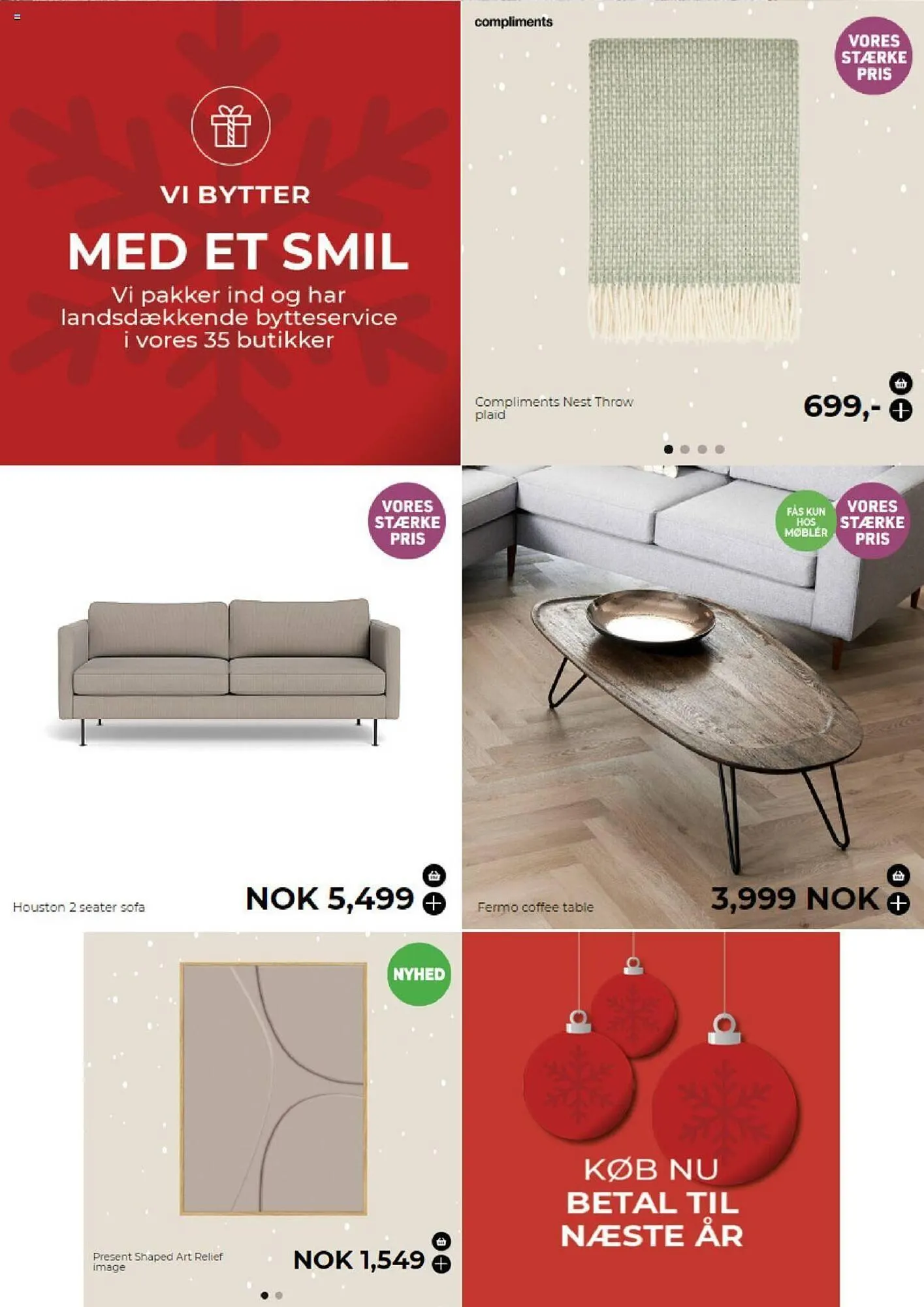 Møblér tilbudsavis Gyldig indtil 5. december - 21. december 2023 - tilbudsavis side 3