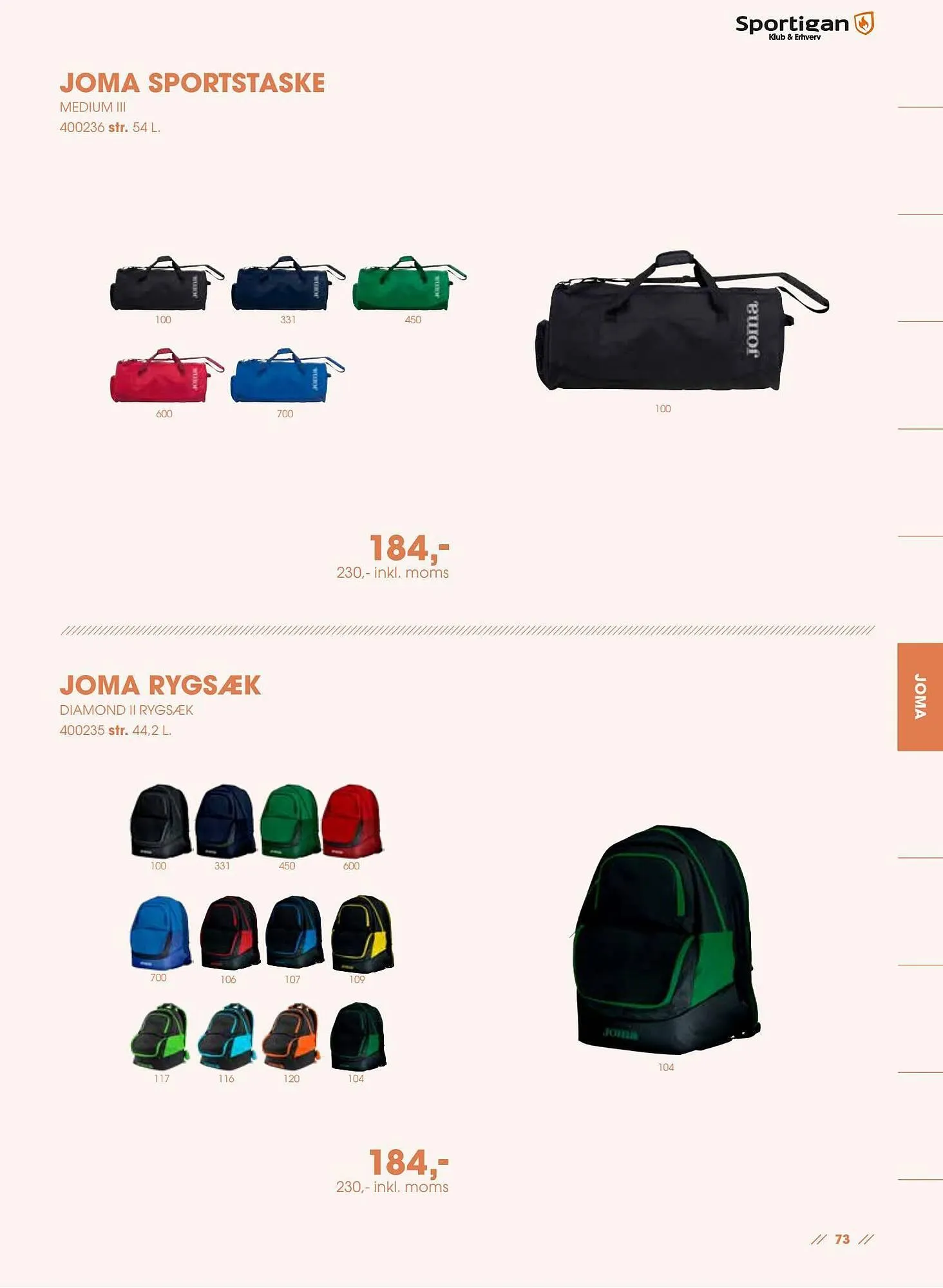 Sportigan tilbudsavis Gyldig indtil 21. februar - 31. december 2023 - tilbudsavis side 73