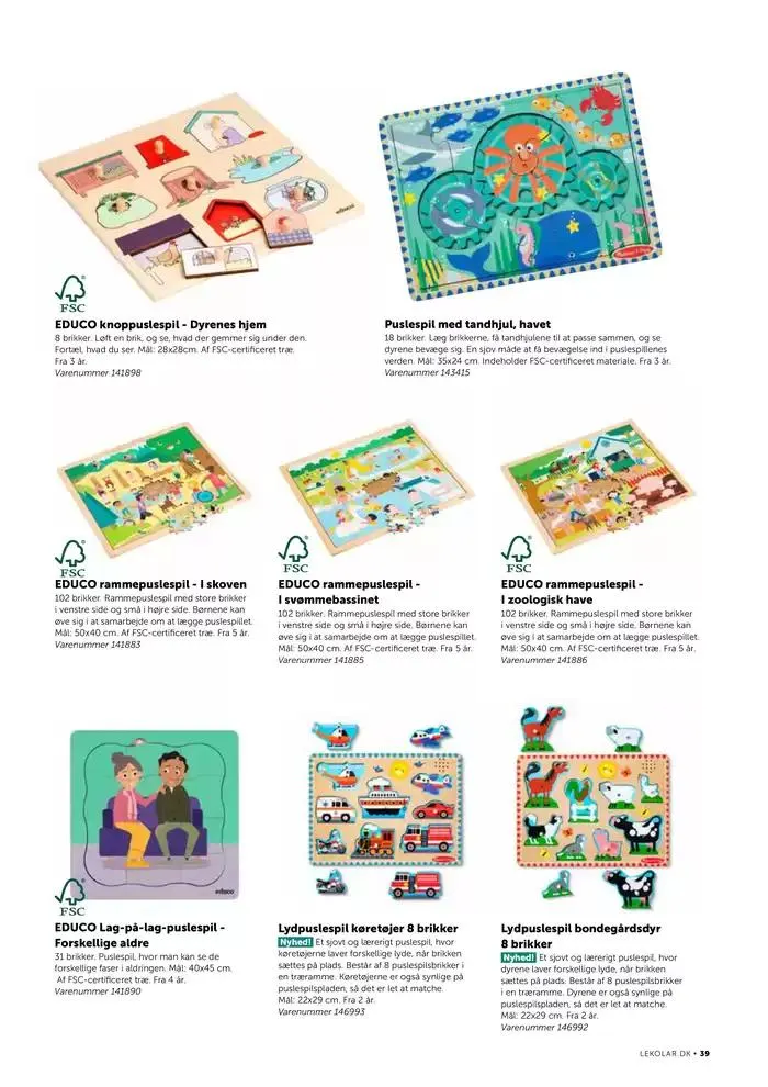 Lekolar Nyheder og favoritter dagtilbud Gyldig indtil 25. januar - 8. februar 2025 - tilbudsavis side 39