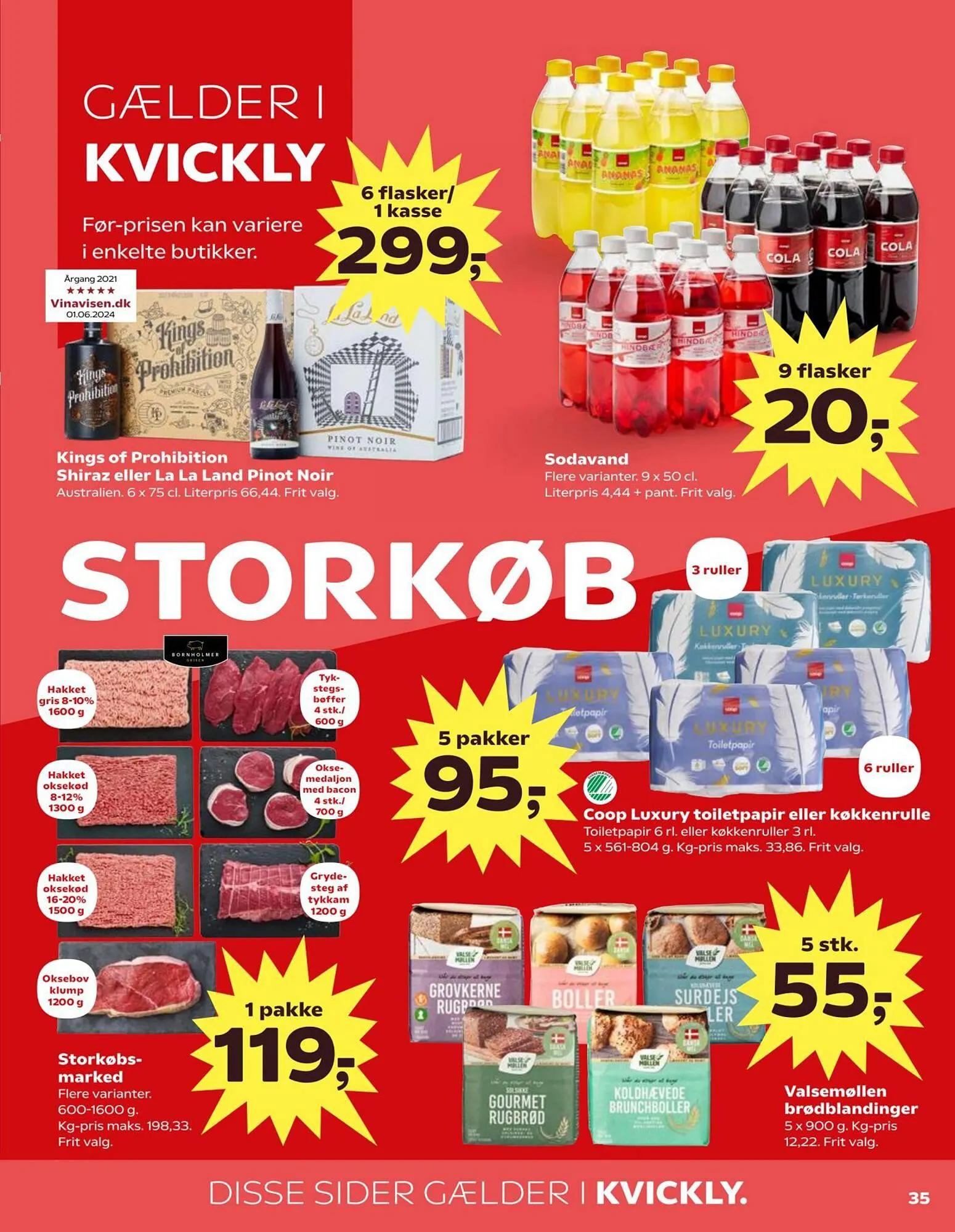 Kvickly tilbudsavis Gyldig indtil 5. december - 12. december 2024 - tilbudsavis side 37