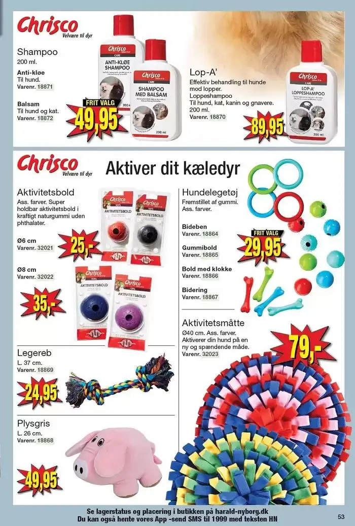 Harald Nyborg Tilbudsavis. 1 Gyldig indtil 25. september - 9. oktober 2024 - tilbudsavis side 55