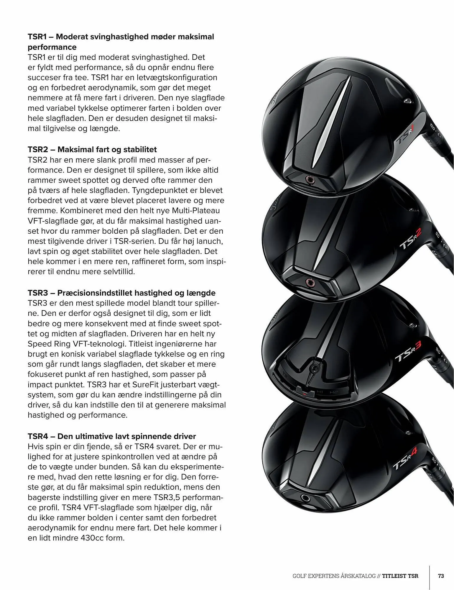 Golf Experten tilbudsavis Gyldig indtil 16. oktober - 30. november 2023 - tilbudsavis side 73