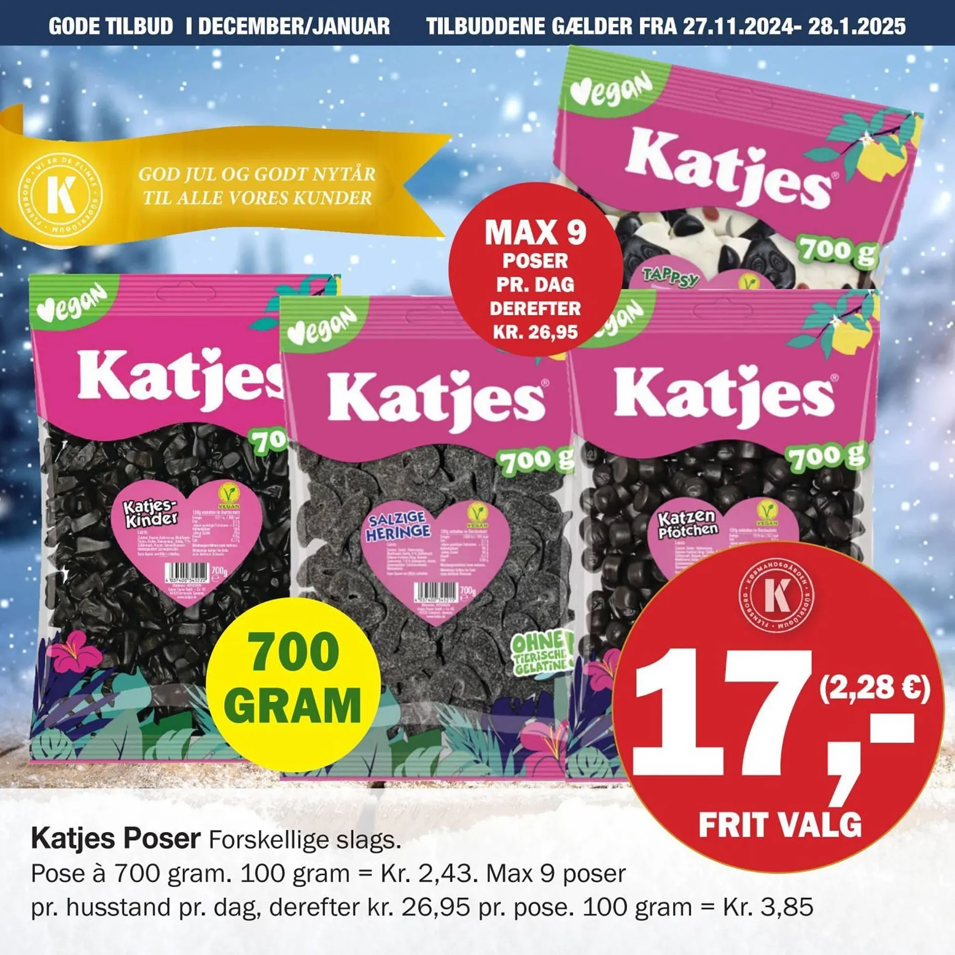 Købmandsgården tilbudsavis Gyldig indtil 26. november - 28. januar 2025 - tilbudsavis side 50