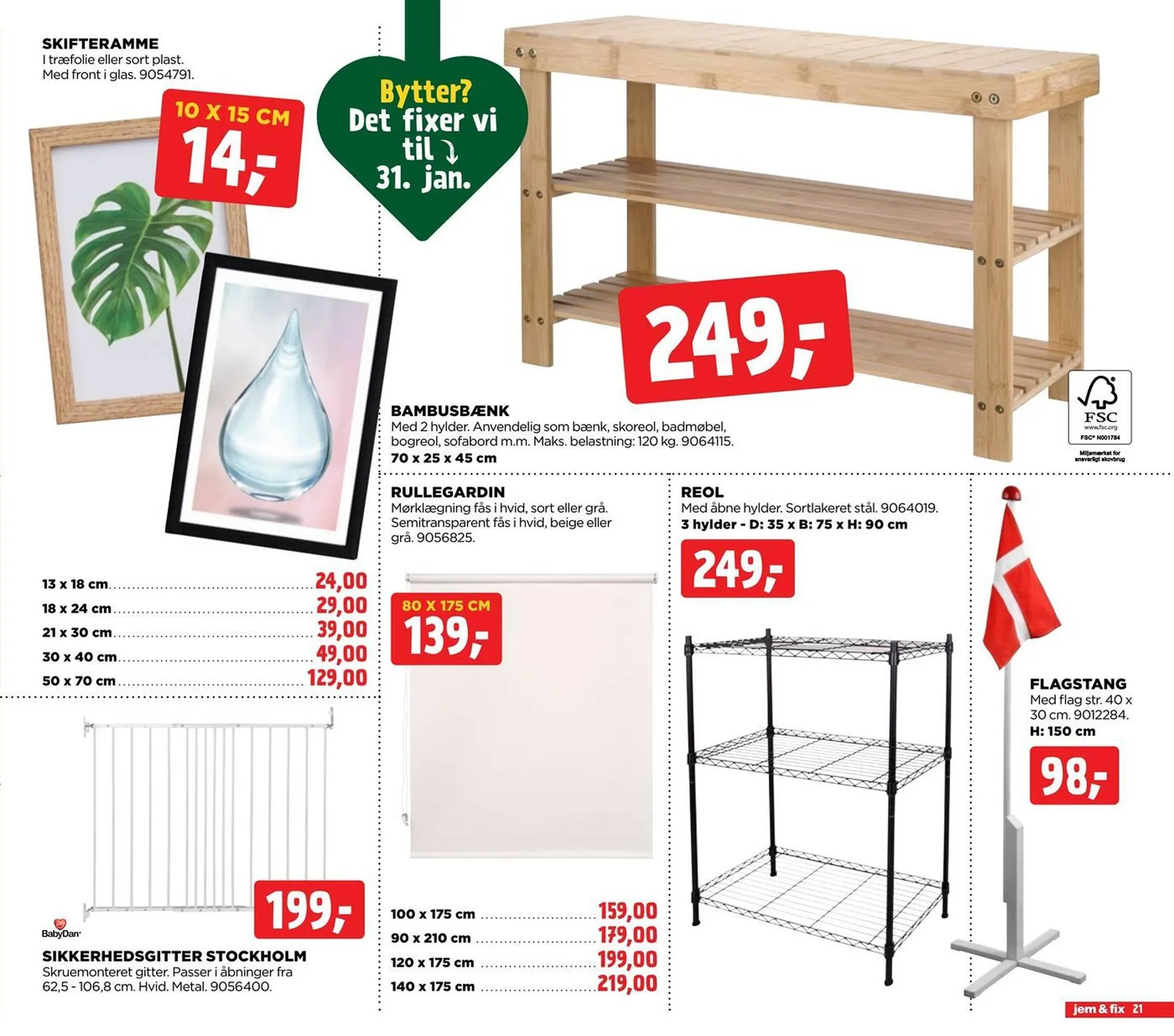 jem & fix tilbudsavis Gyldig indtil 2. december - 9. december 2023 - tilbudsavis side 21