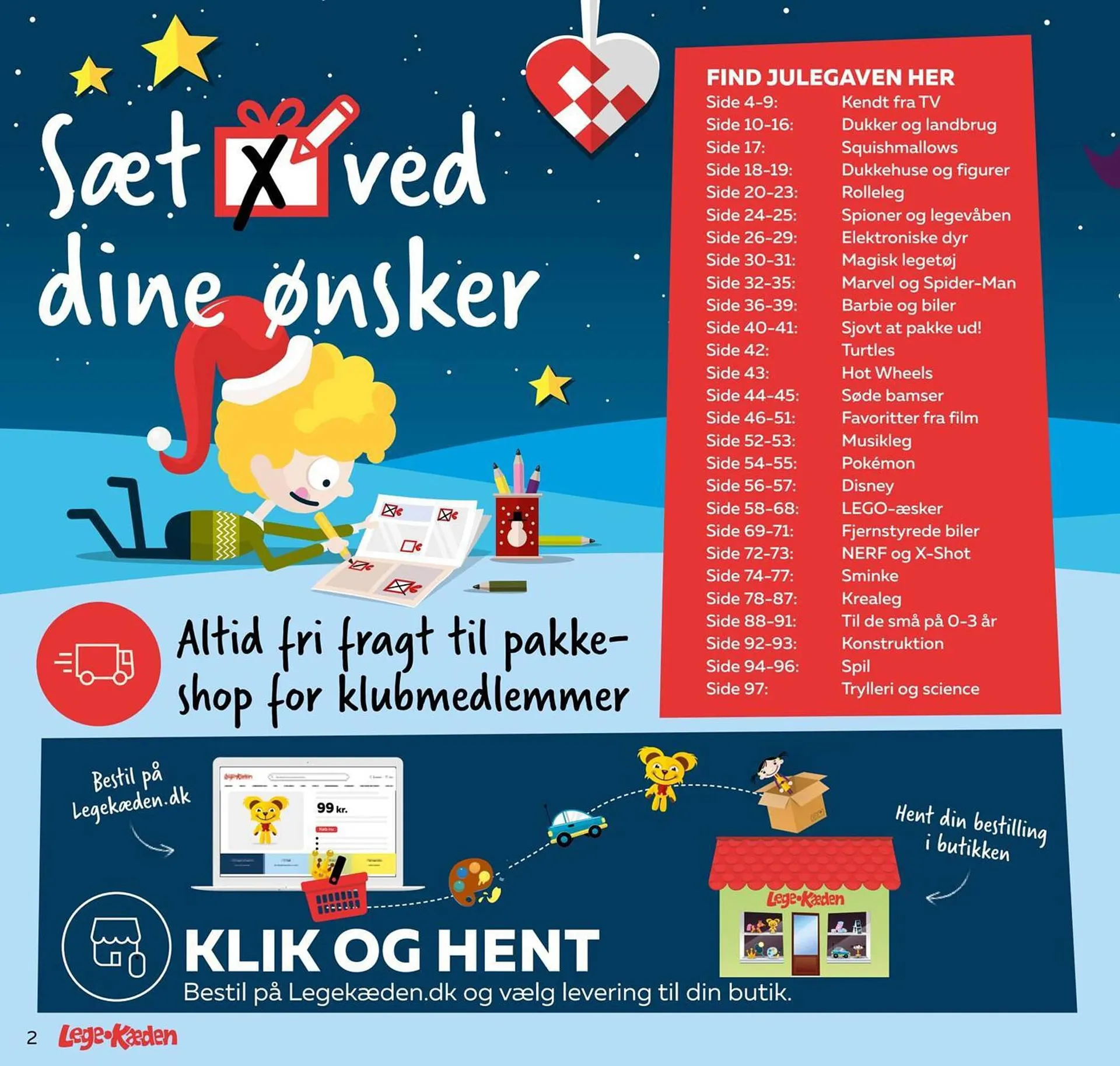 Legekæden tilbudsavis Gyldig indtil 22. oktober - 23. december 2023 - tilbudsavis side 2