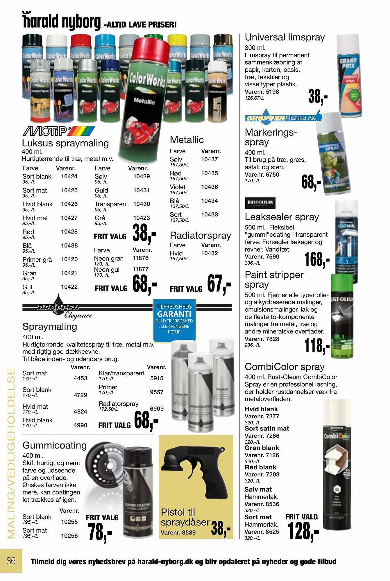 Harald Nyborg tilbudsavis Gyldig indtil 4. januar - 31. december 2023 - tilbudsavis side 86