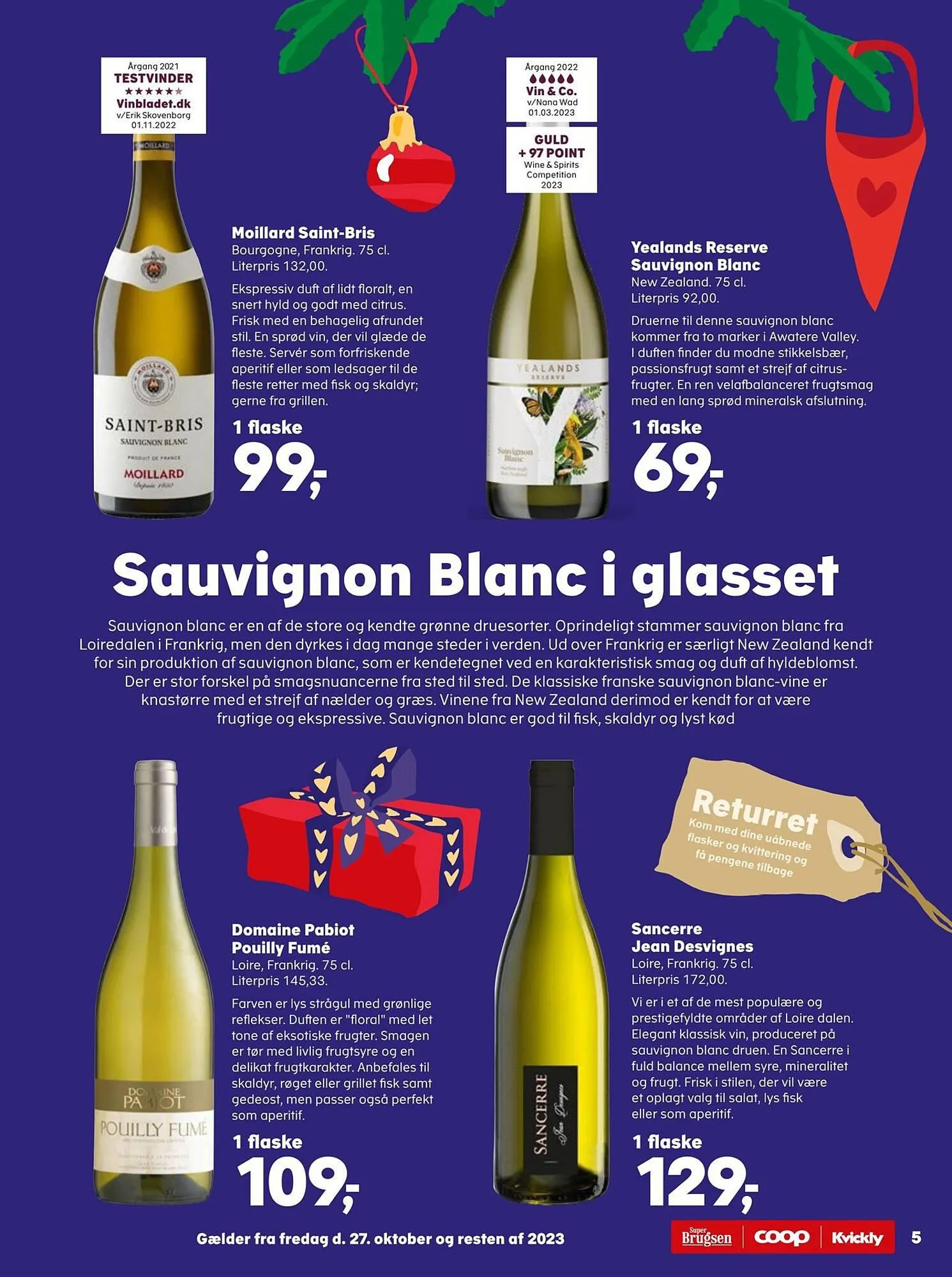 SuperBrugsen tilbudsavis Gyldig indtil 26. oktober - 31. december 2023 - tilbudsavis side 5