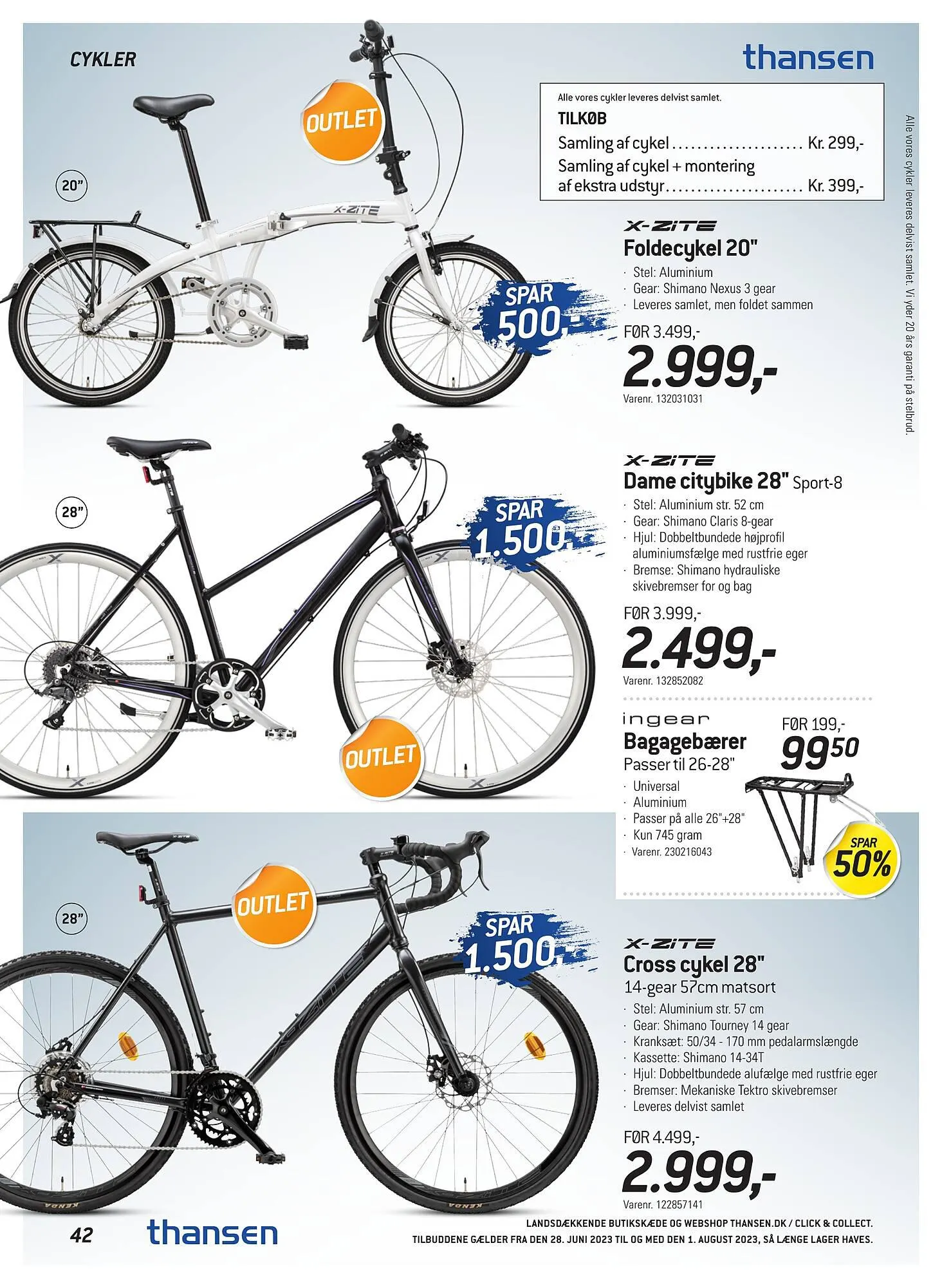 Thansen tilbudsavis Gyldig indtil 28. juni - 1. august 2023 - tilbudsavis side 42