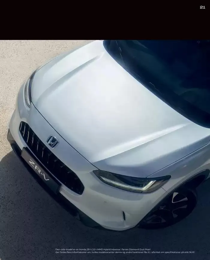Honda ZR-V Brochure Gyldig indtil 22. februar - 22. februar 2026 - tilbudsavis side 21