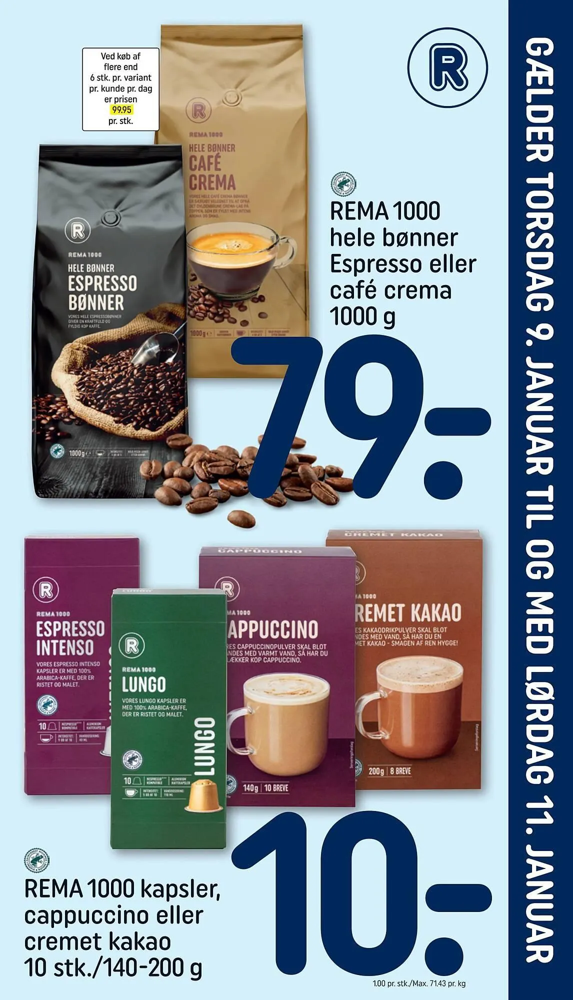 Rema 1000 tilbudsavis Gyldig indtil 1. januar - 11. januar 2025 - tilbudsavis side 35