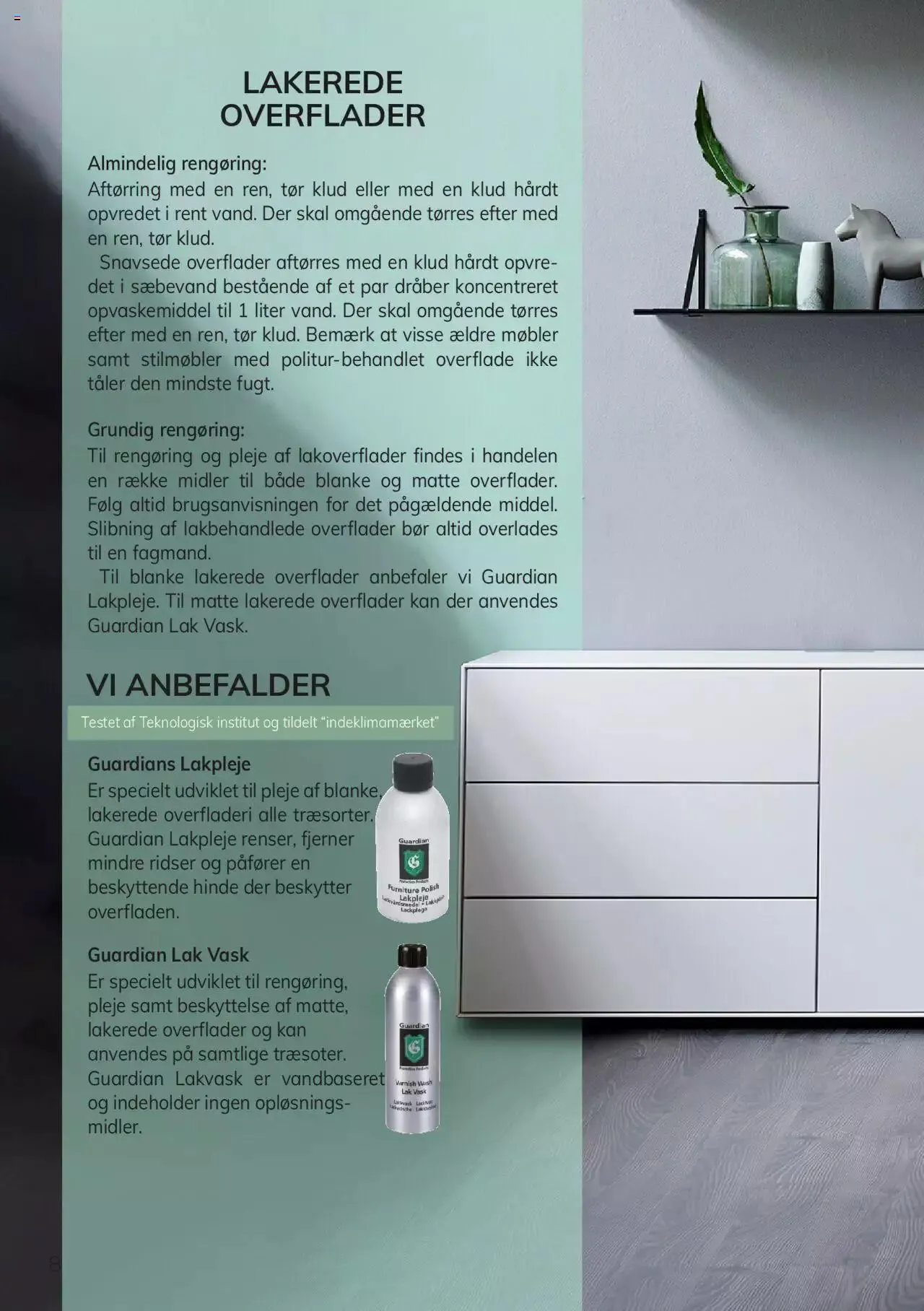 Daells Bolighus - Træmøbler pleje Gyldig indtil 1. januar - 31. december 2023 - tilbudsavis side 8